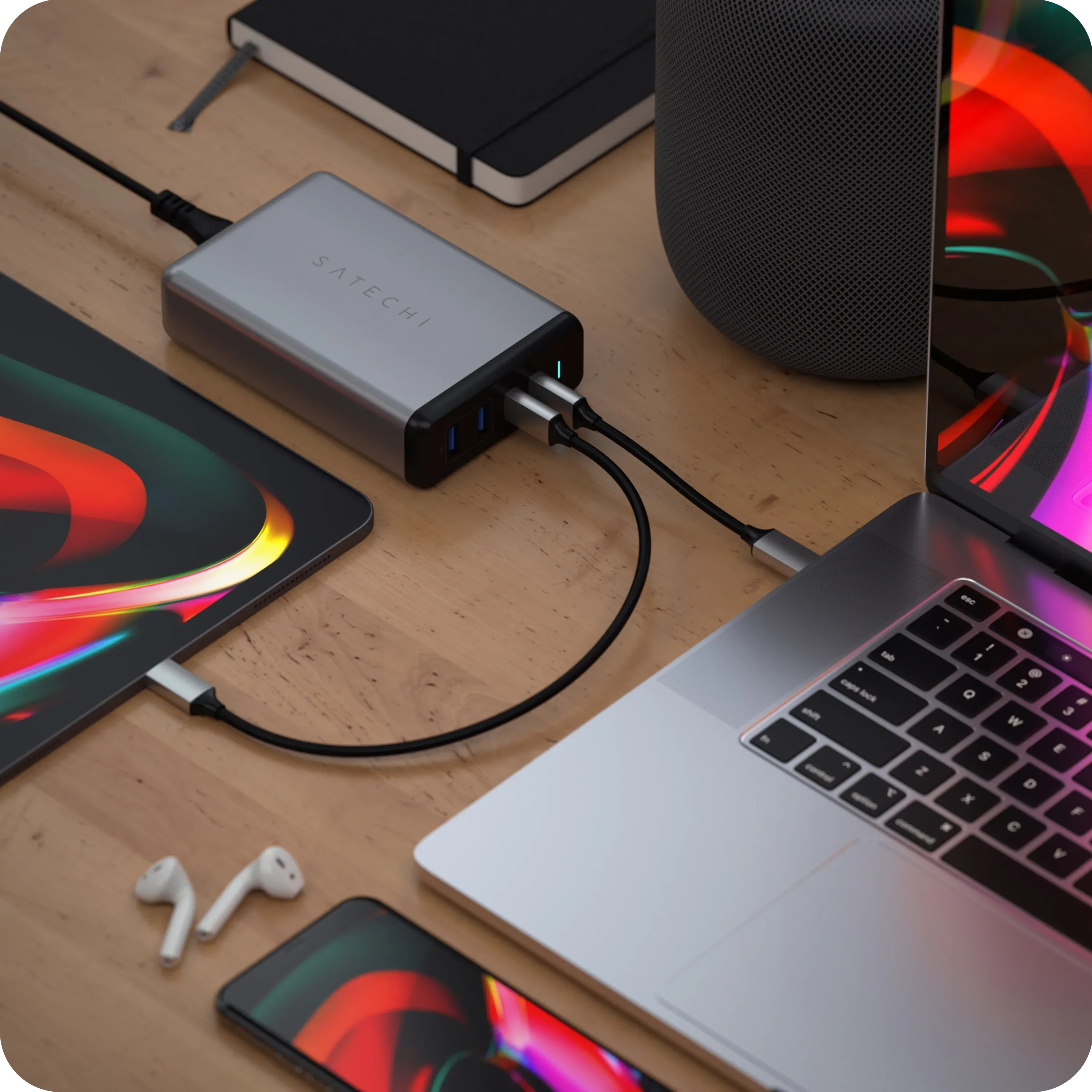 108W Pro USB-C PD Desktop Charger
