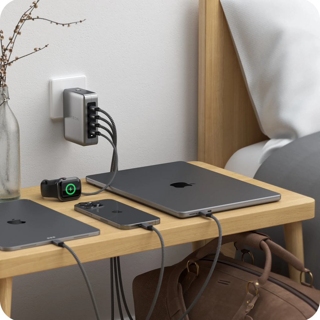 145W USB-C 4-Port GaN Travel Charger