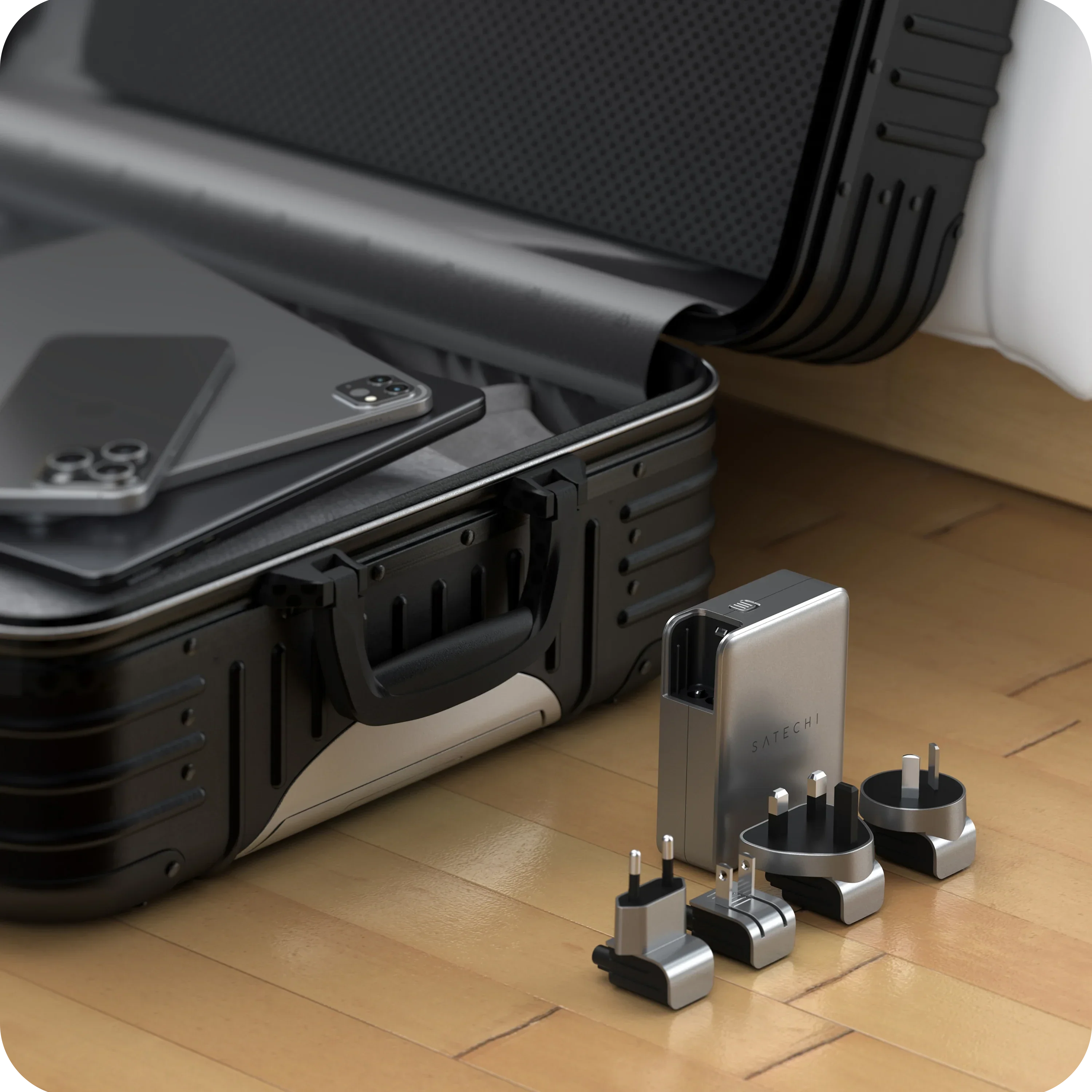 145W USB-C 4-Port GaN Travel Charger