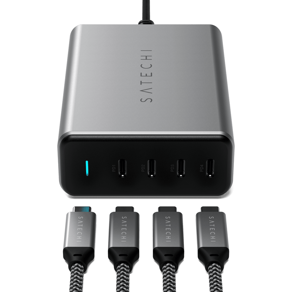 165W USB-C 4-Port PD GaN Charger