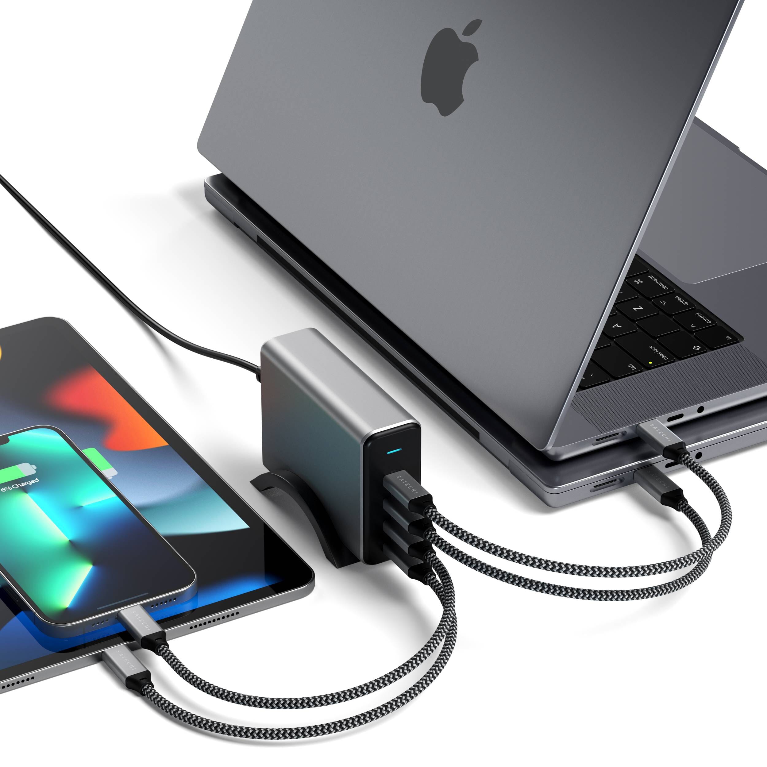 165W USB-C 4-Port PD GaN Charger