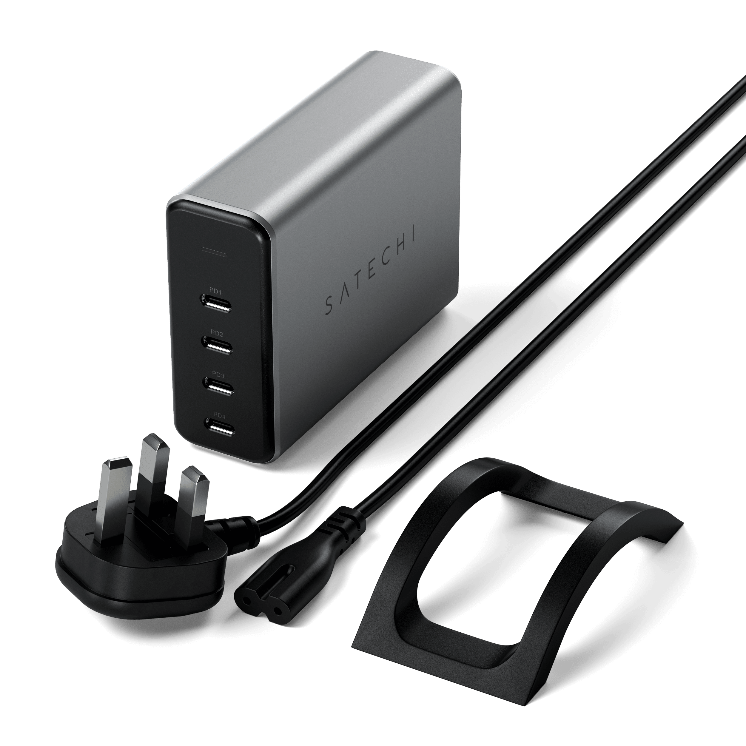 165W USB-C 4-Port PD GaN Charger