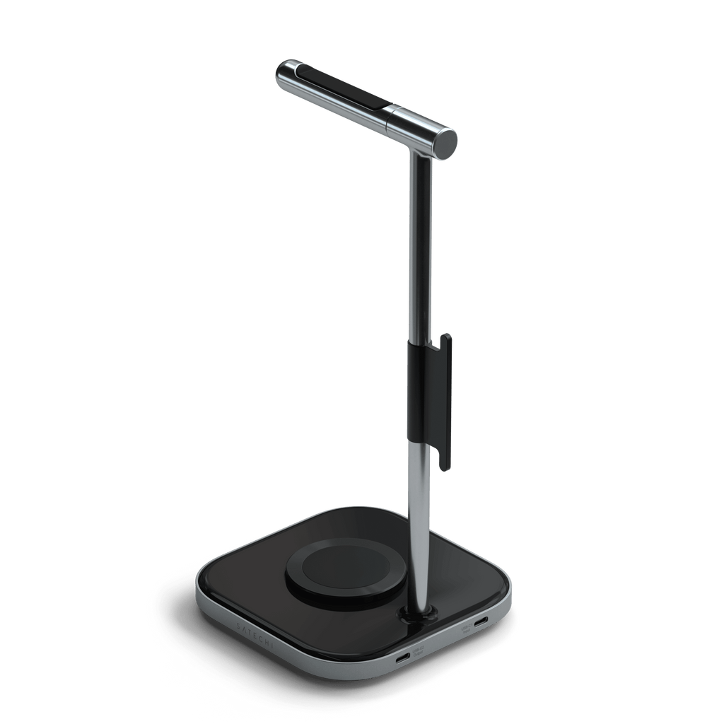 2-in-1 Headphone Stand with Wireless Charger