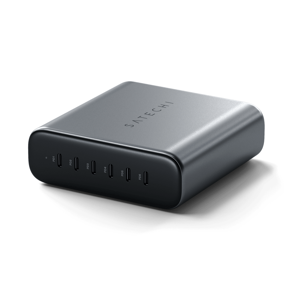200W USB-C 6-Port GaN Charger