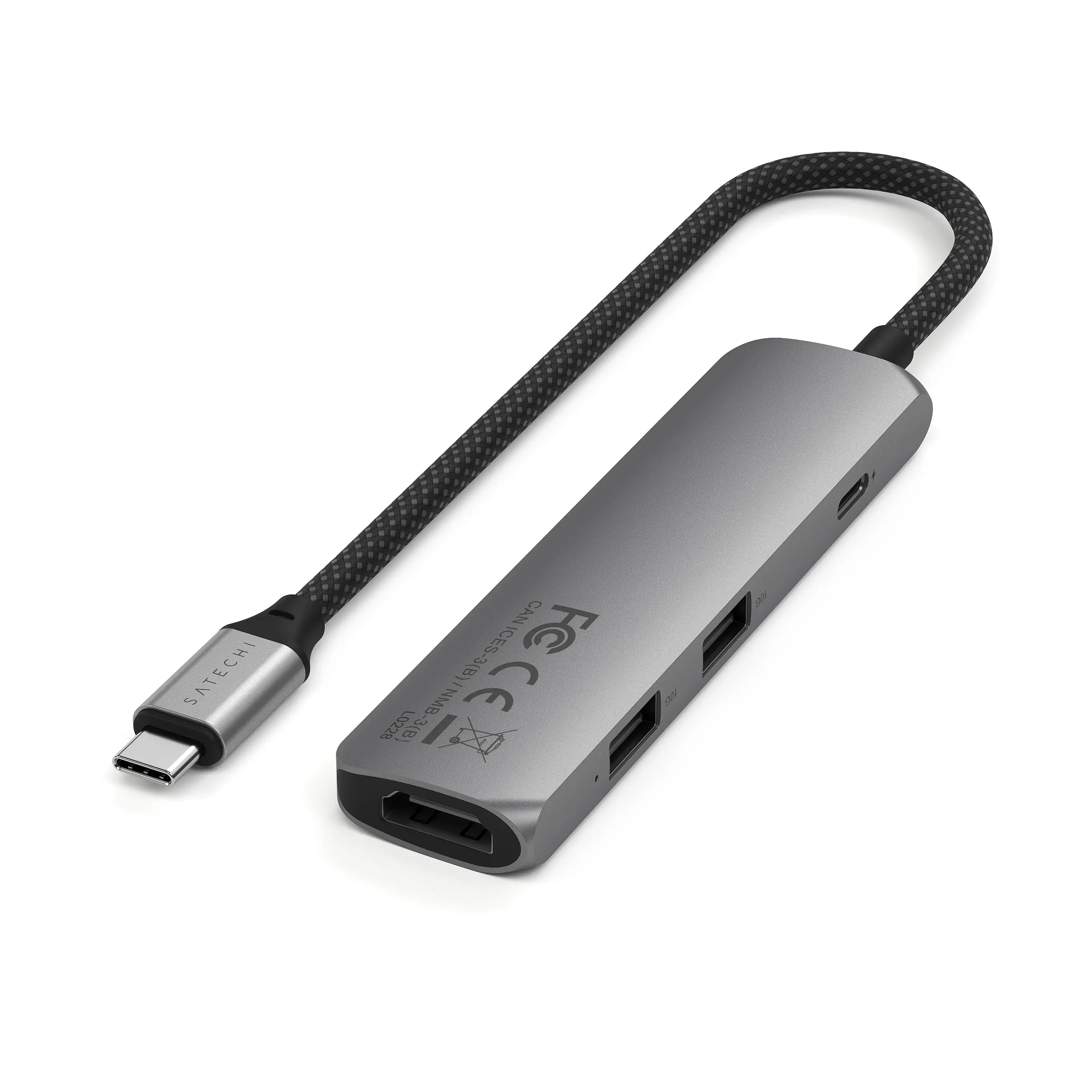 4-in-1 USB-C Slim Multiport Adapter 4K