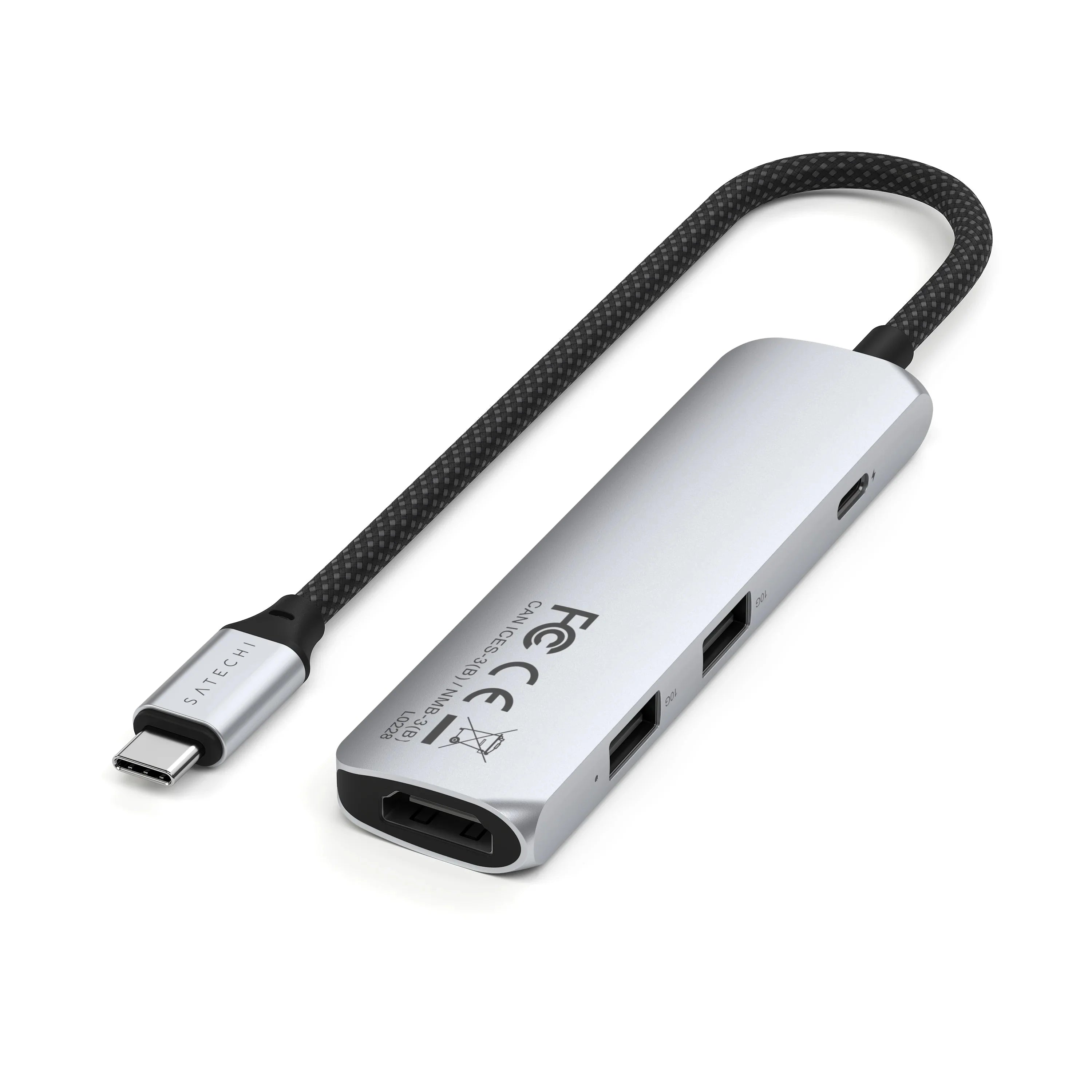 4-in-1 USB-C Slim Multiport Adapter 4K