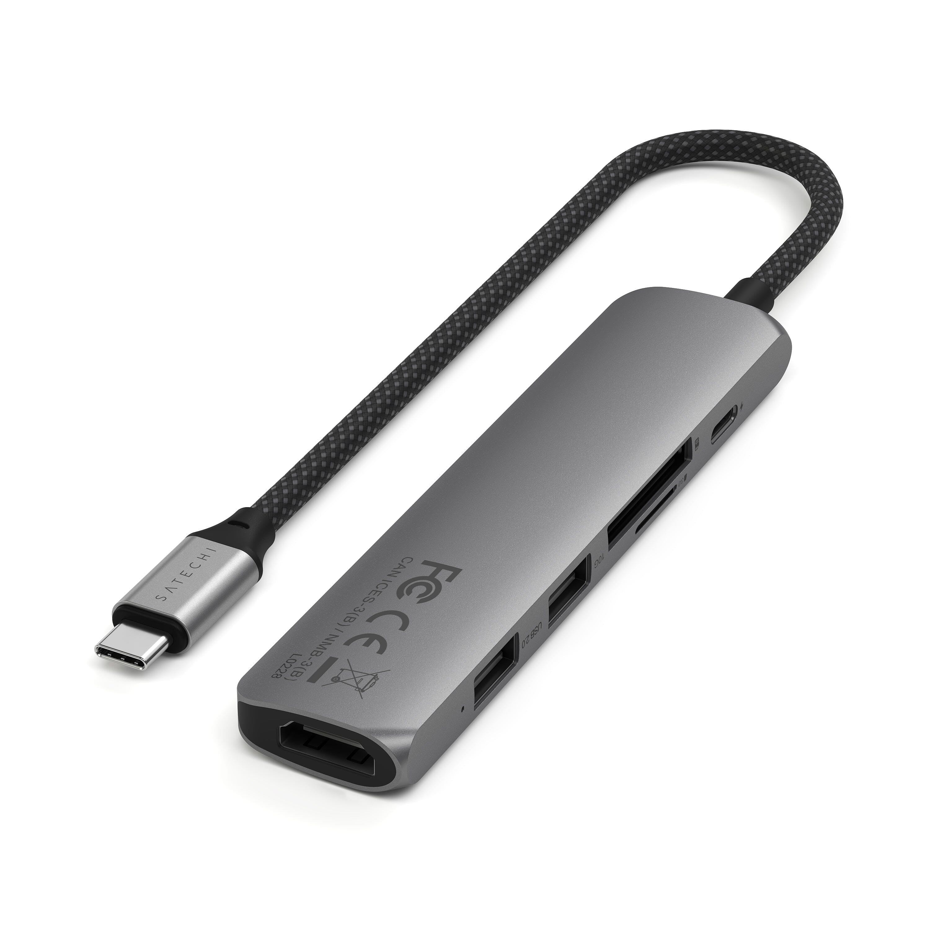 6-in-1 USB-C Slim Multiport Adapter