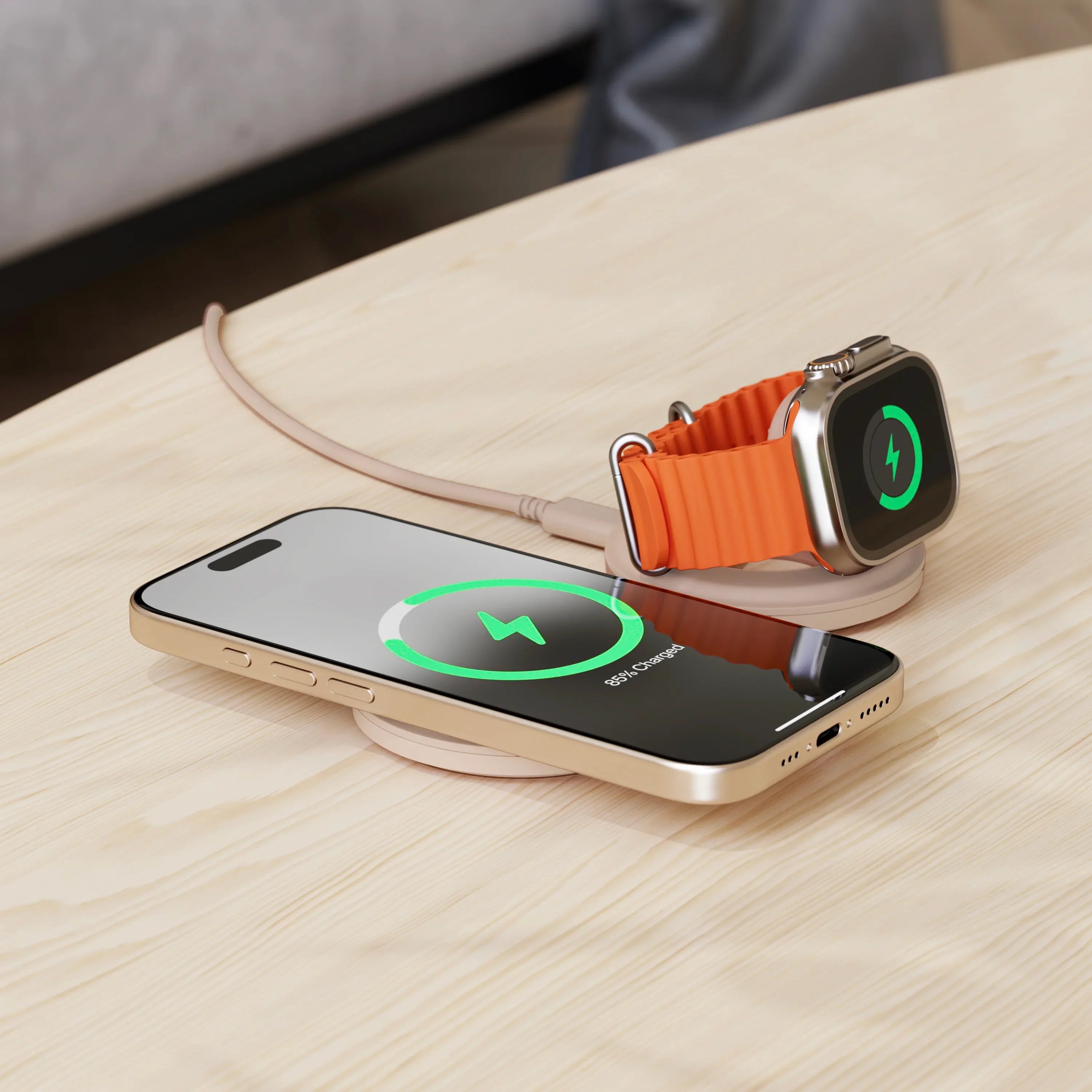 OntheGo™ 2-in-1 Charger