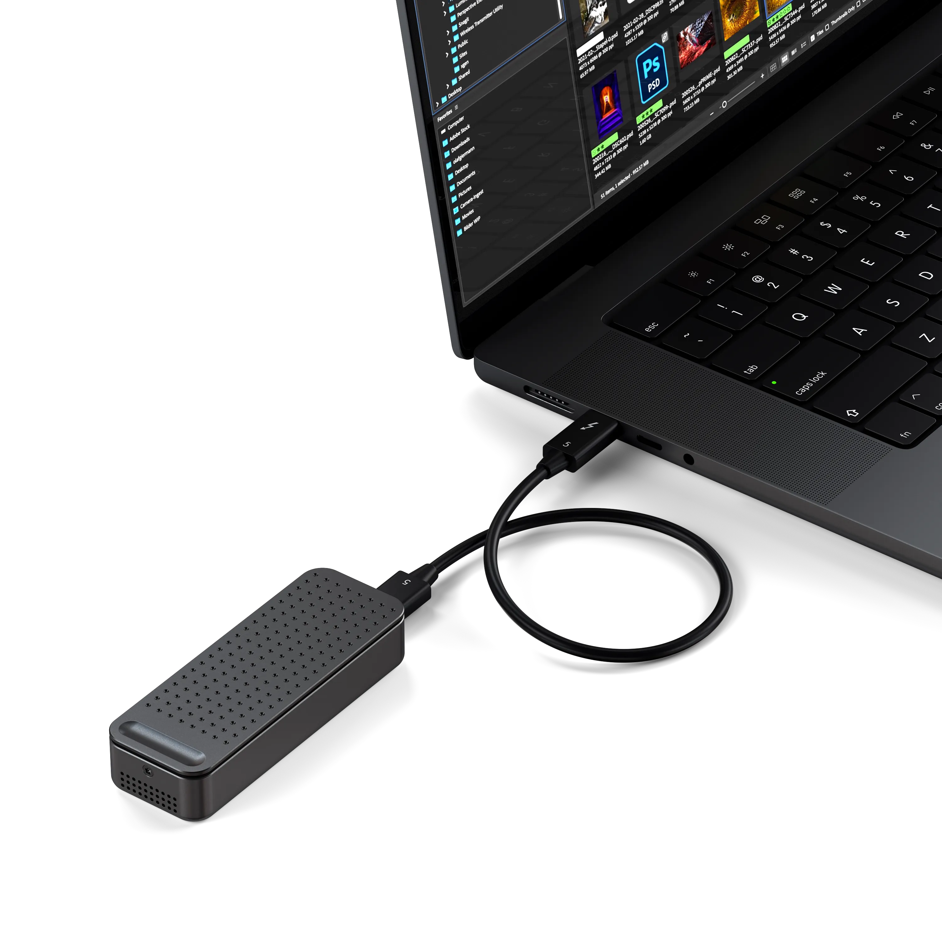 DotDisk™ 80Gbps SSD Enclosure