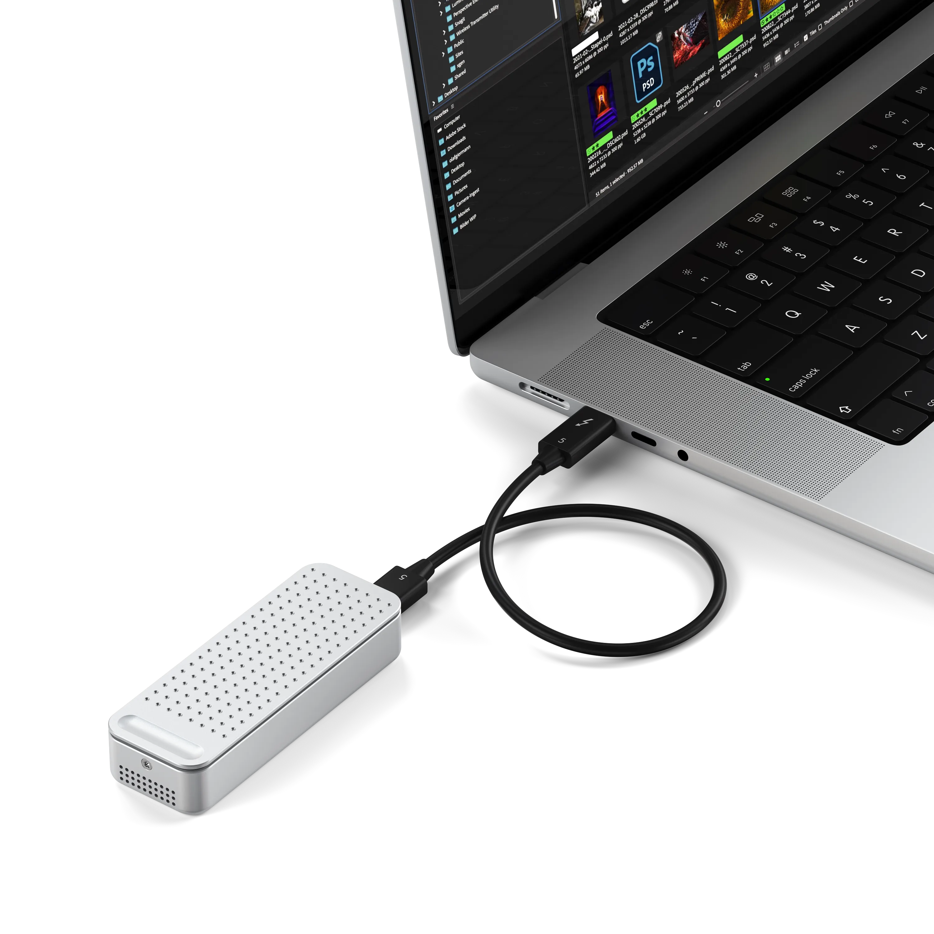 DotDisk™ 80Gbps SSD Enclosure