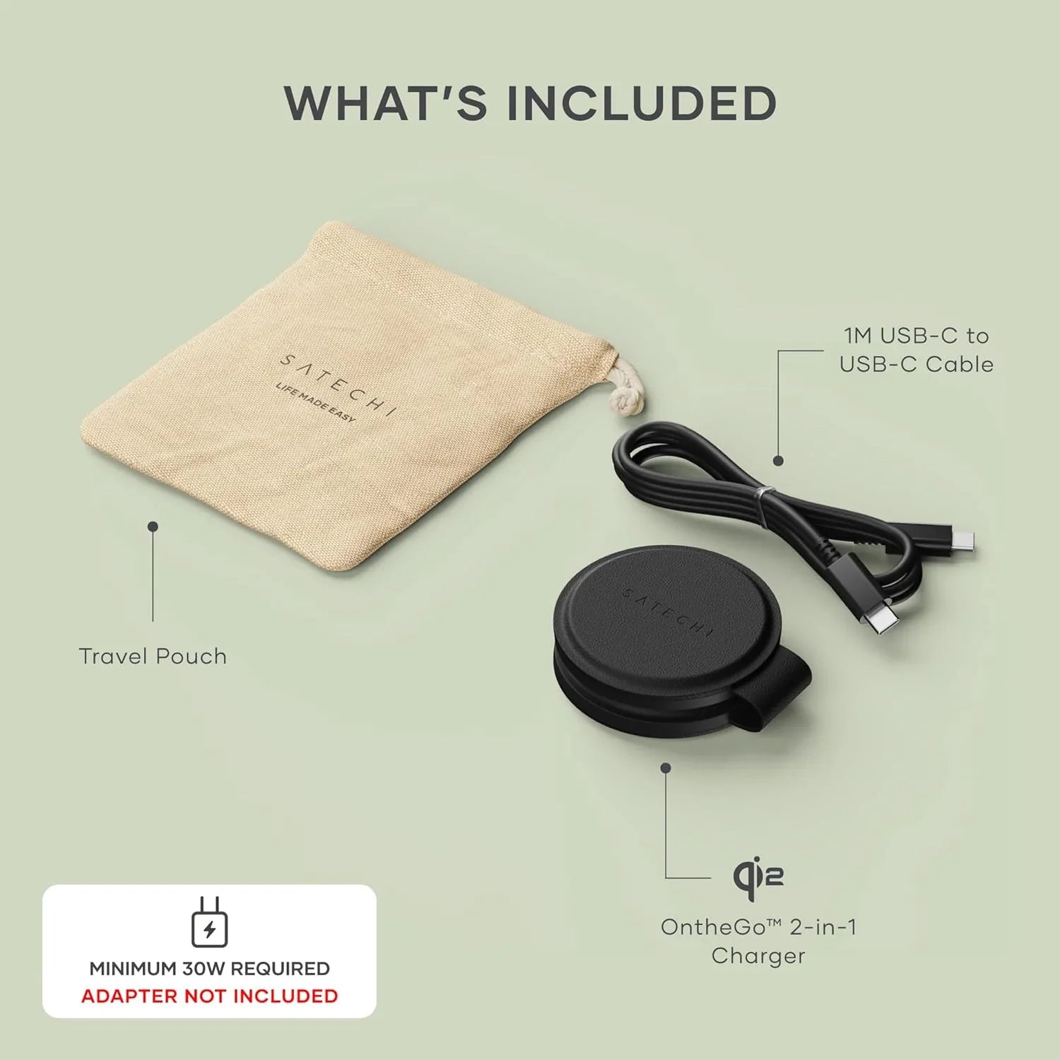 OntheGo™ 2-in-1 Charger