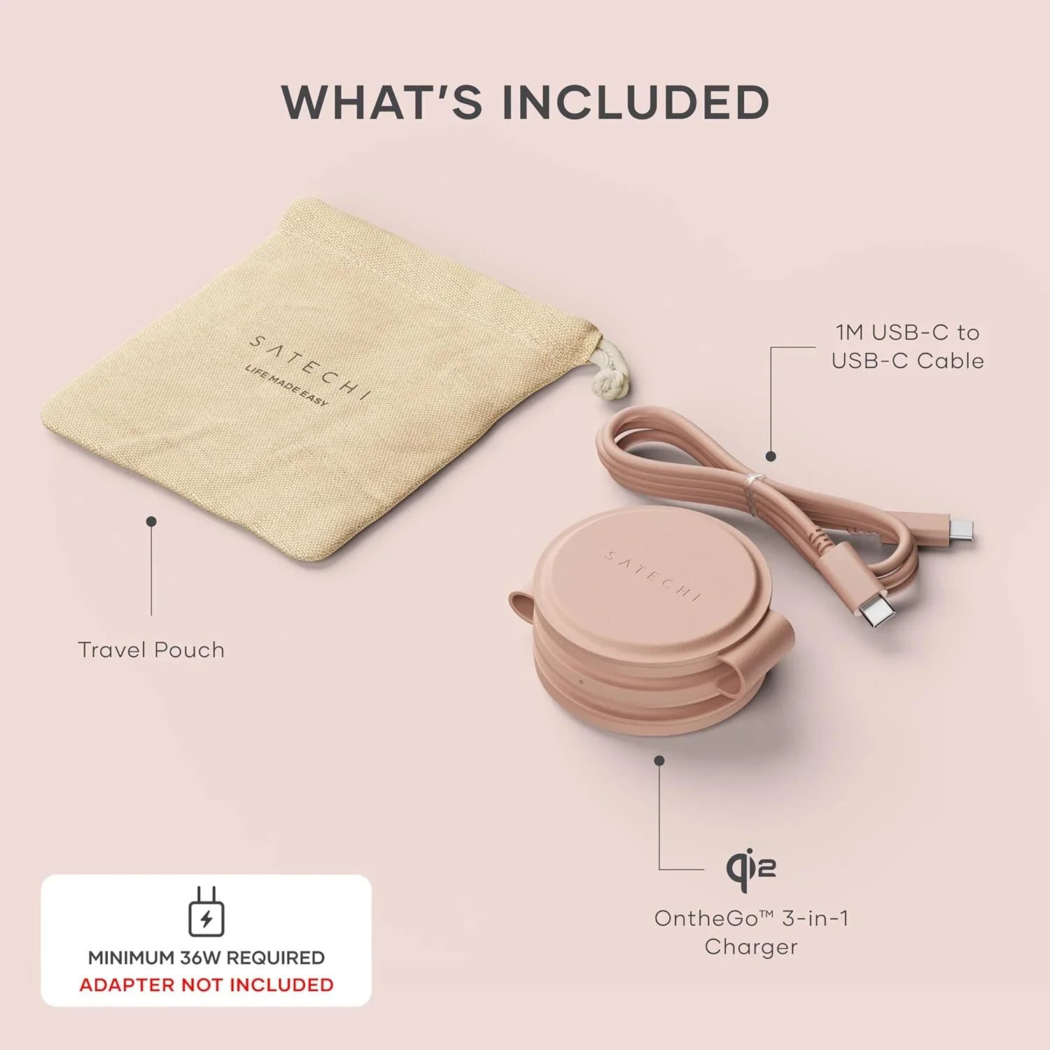OntheGo™ 3-in-1 Charger