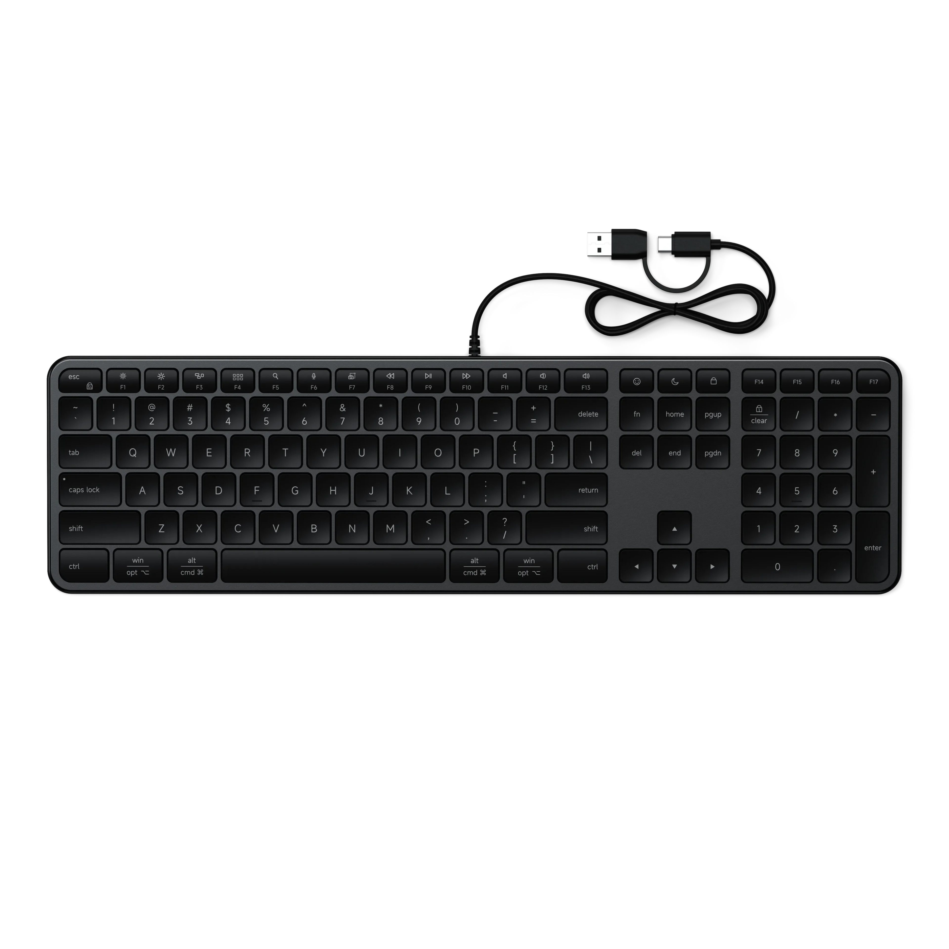 Slim LX3 Wired Keyboard