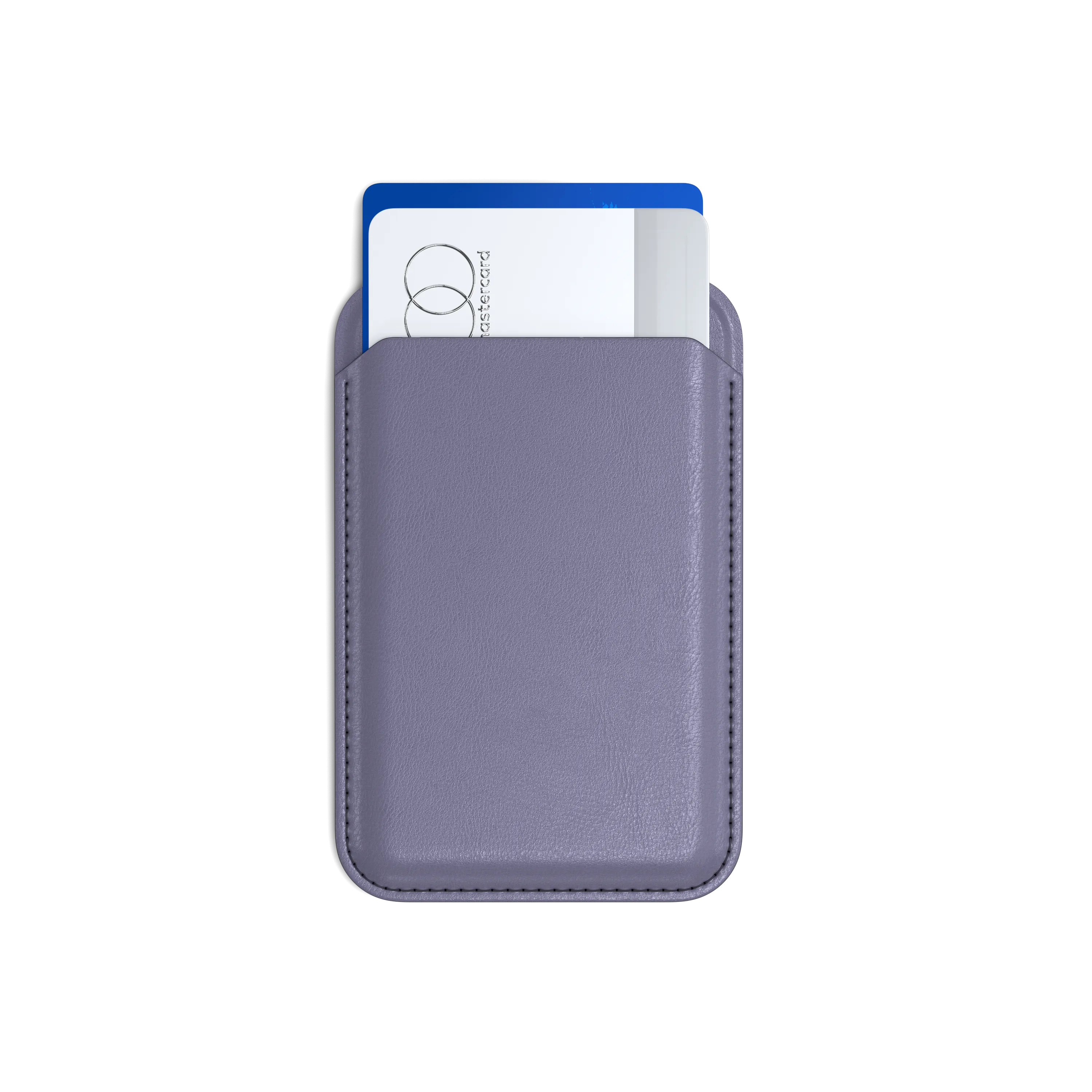 Vegan-Leather Magnetic Wallet Stand