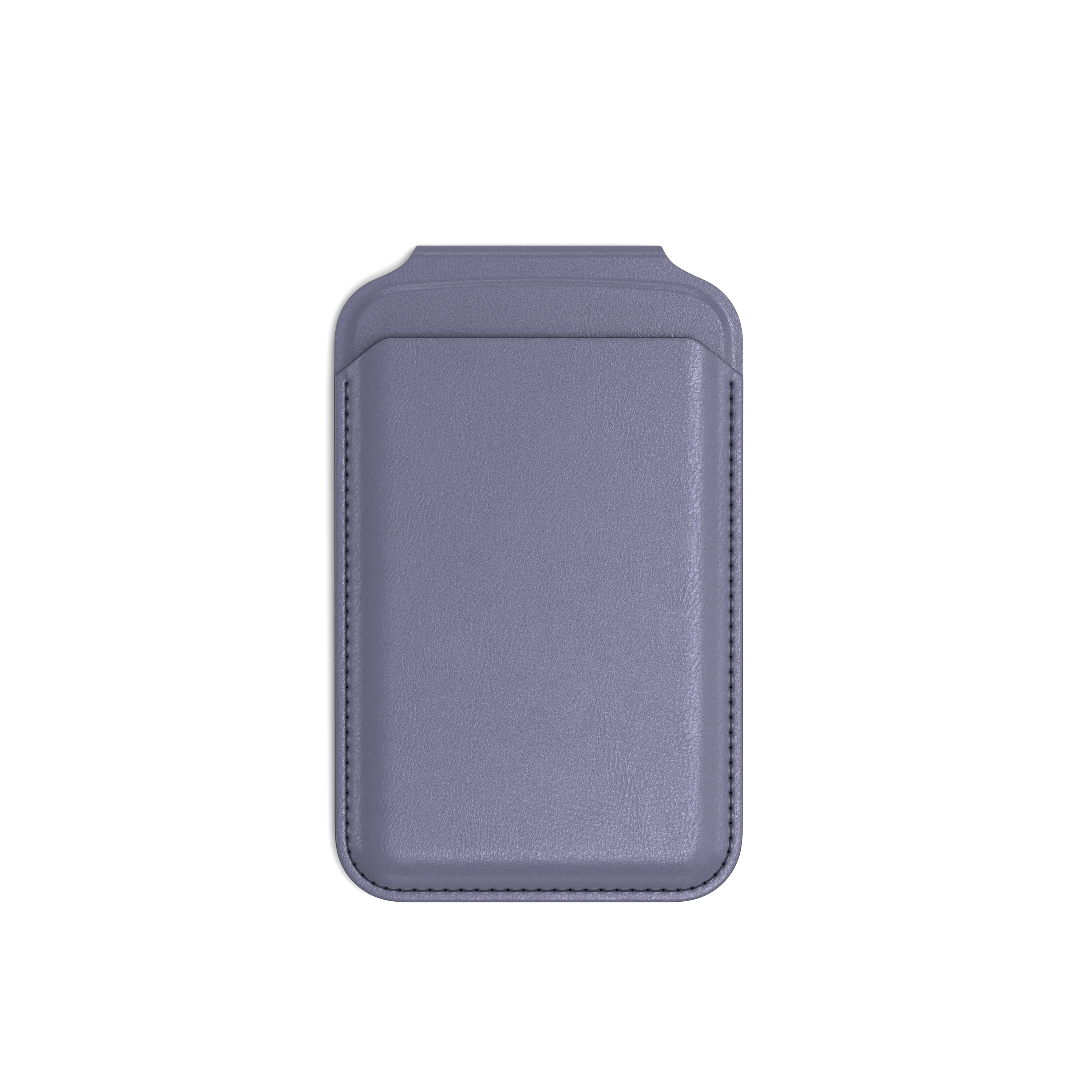 Vegan-Leather Magnetic Wallet Stand