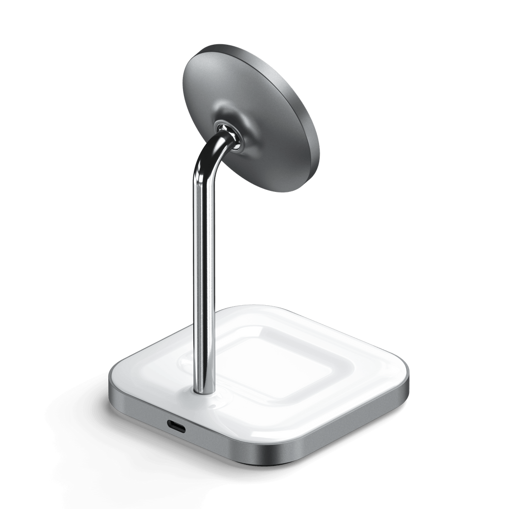 Aluminum 2-in-1 Magnetic Wireless Charging Stand