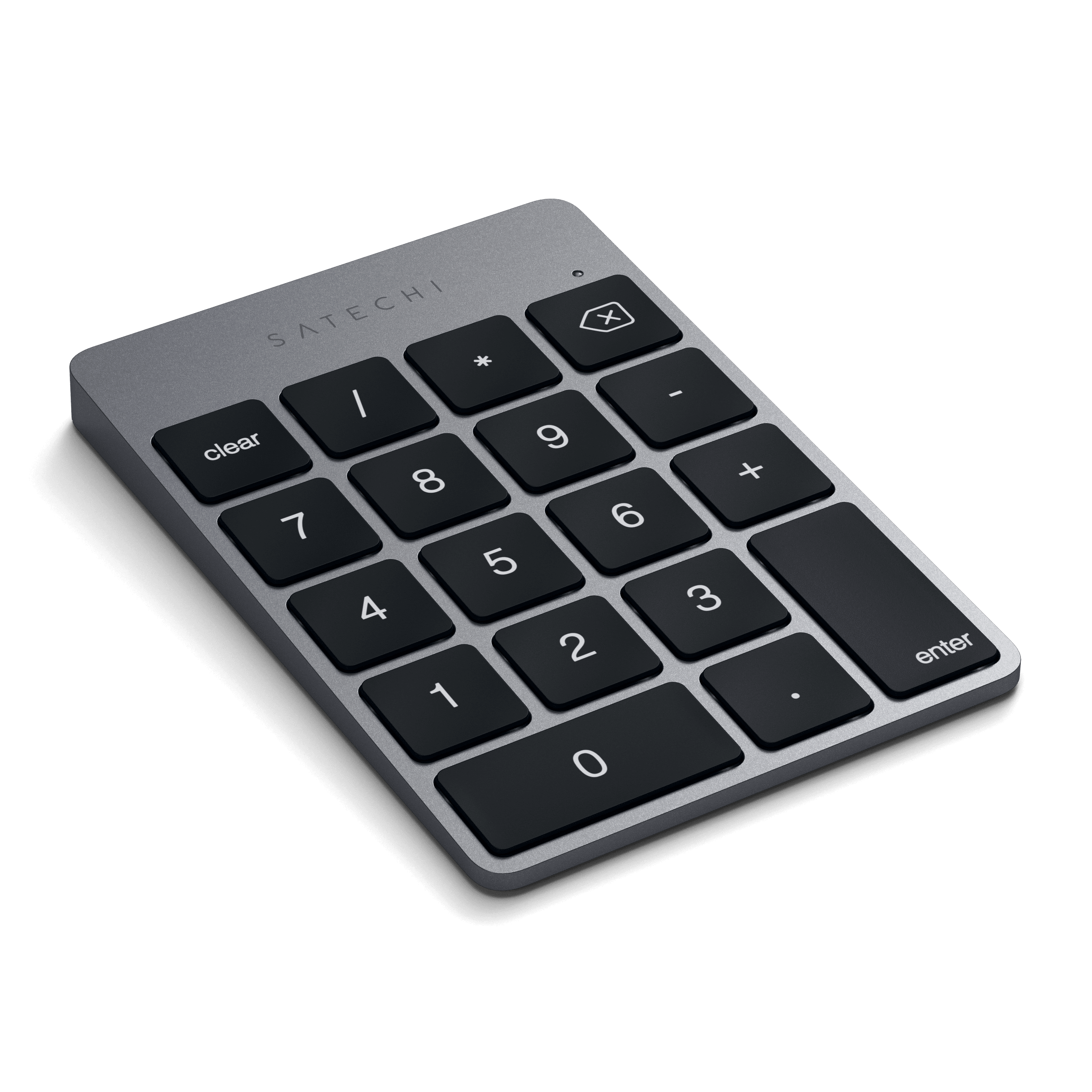 Aluminum Slim Rechargeable Bluetooth Keypad