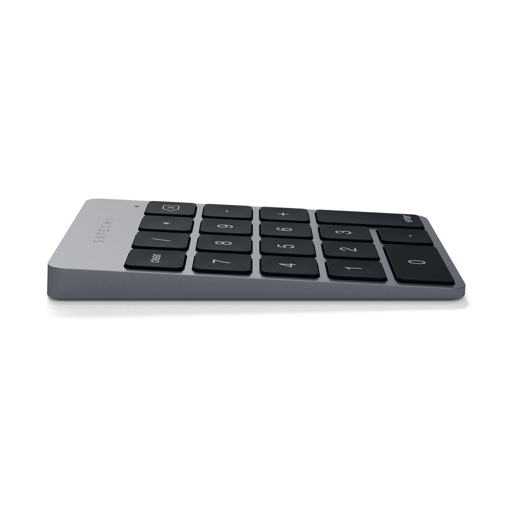Aluminum Slim Rechargeable Bluetooth Keypad