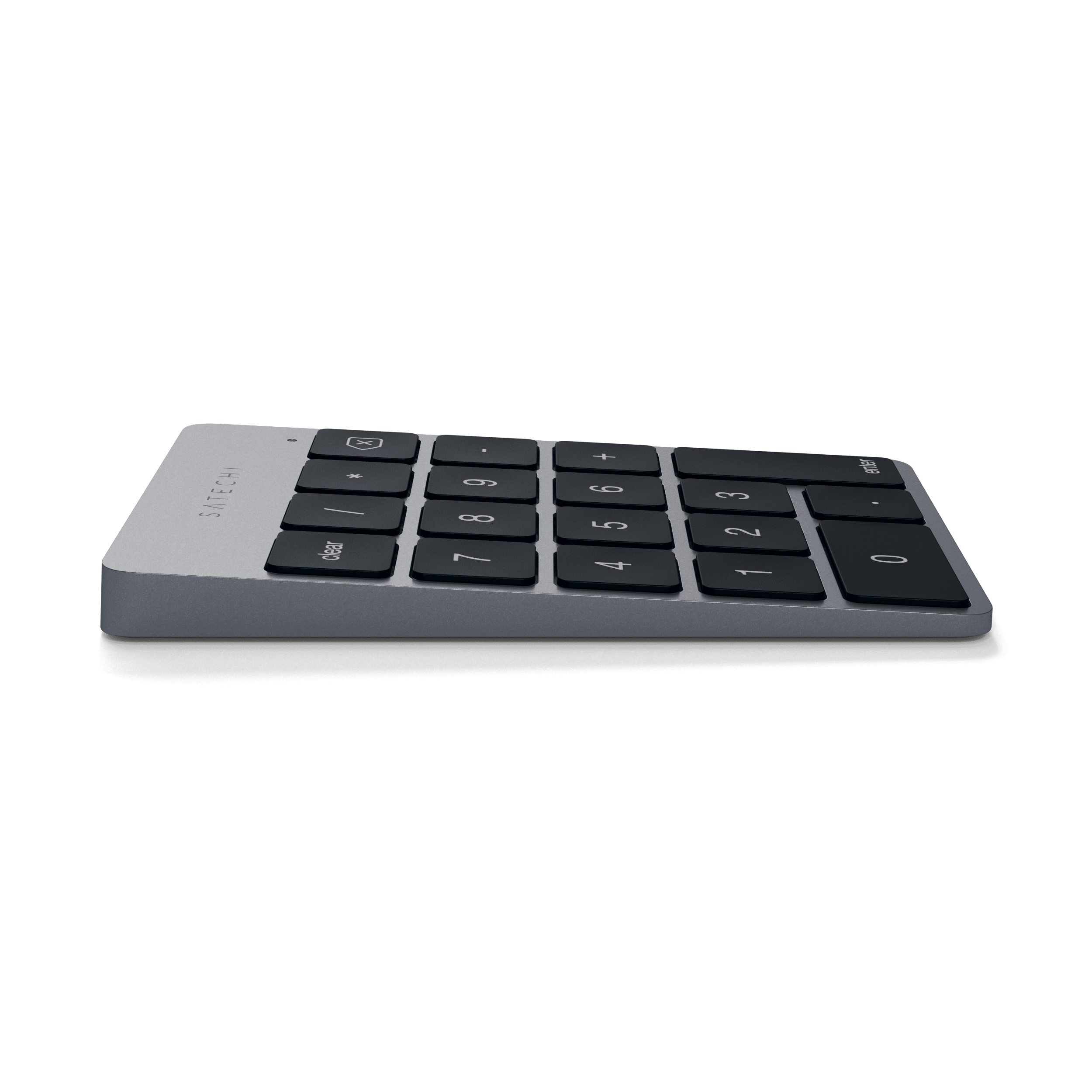 Aluminum Slim Rechargeable Bluetooth Keypad