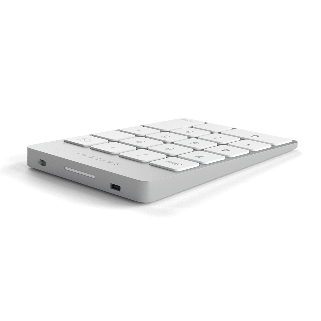 Aluminum Slim Rechargeable Bluetooth Keypad
