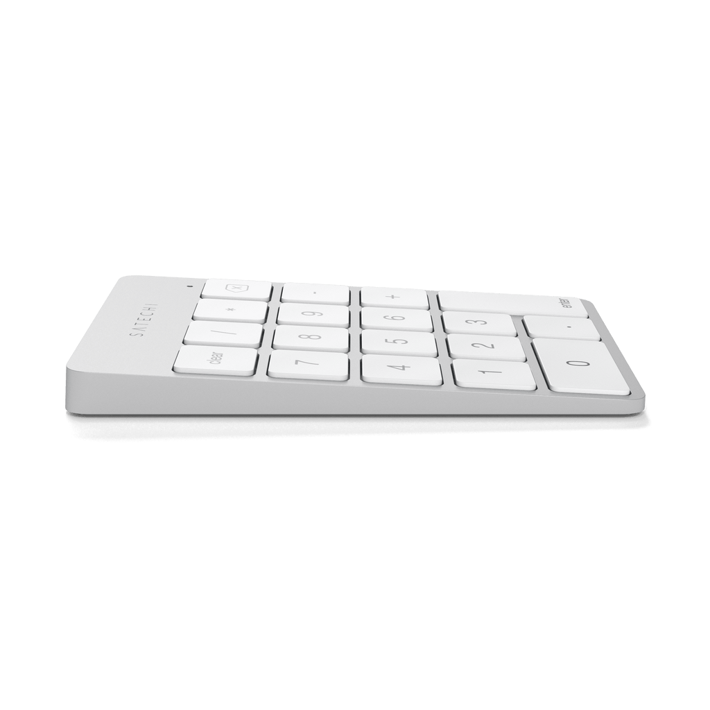 Aluminum Slim Rechargeable Bluetooth Keypad