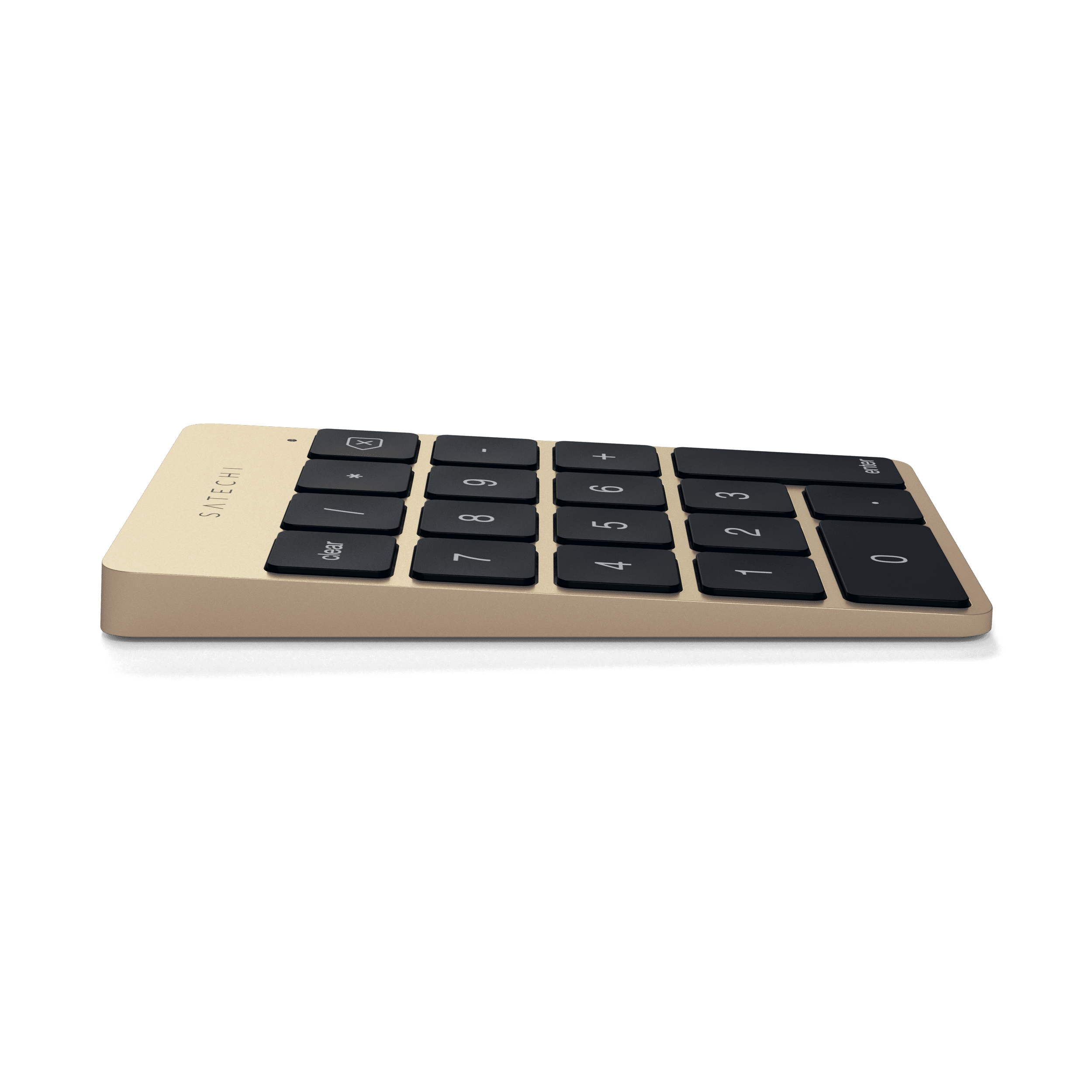 Aluminum Slim Rechargeable Bluetooth Keypad