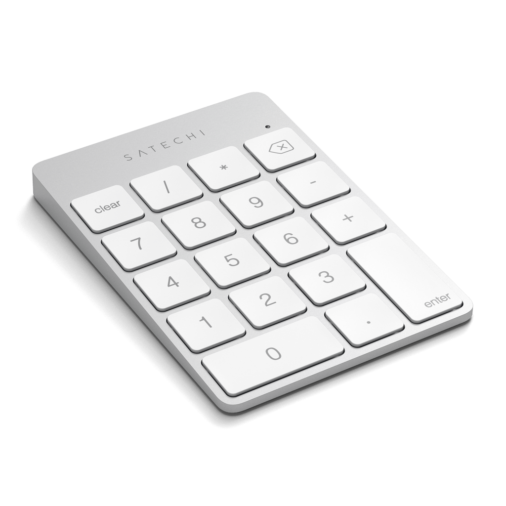 Aluminum Slim Rechargeable Bluetooth Keypad