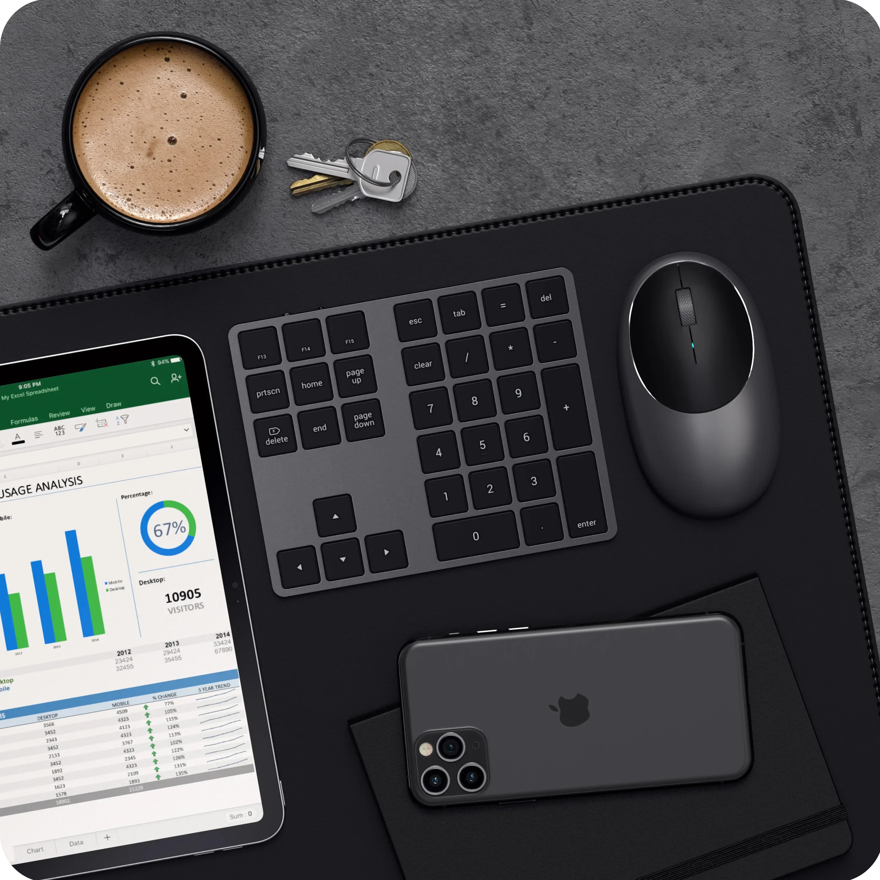 Bluetooth Extended Keypad