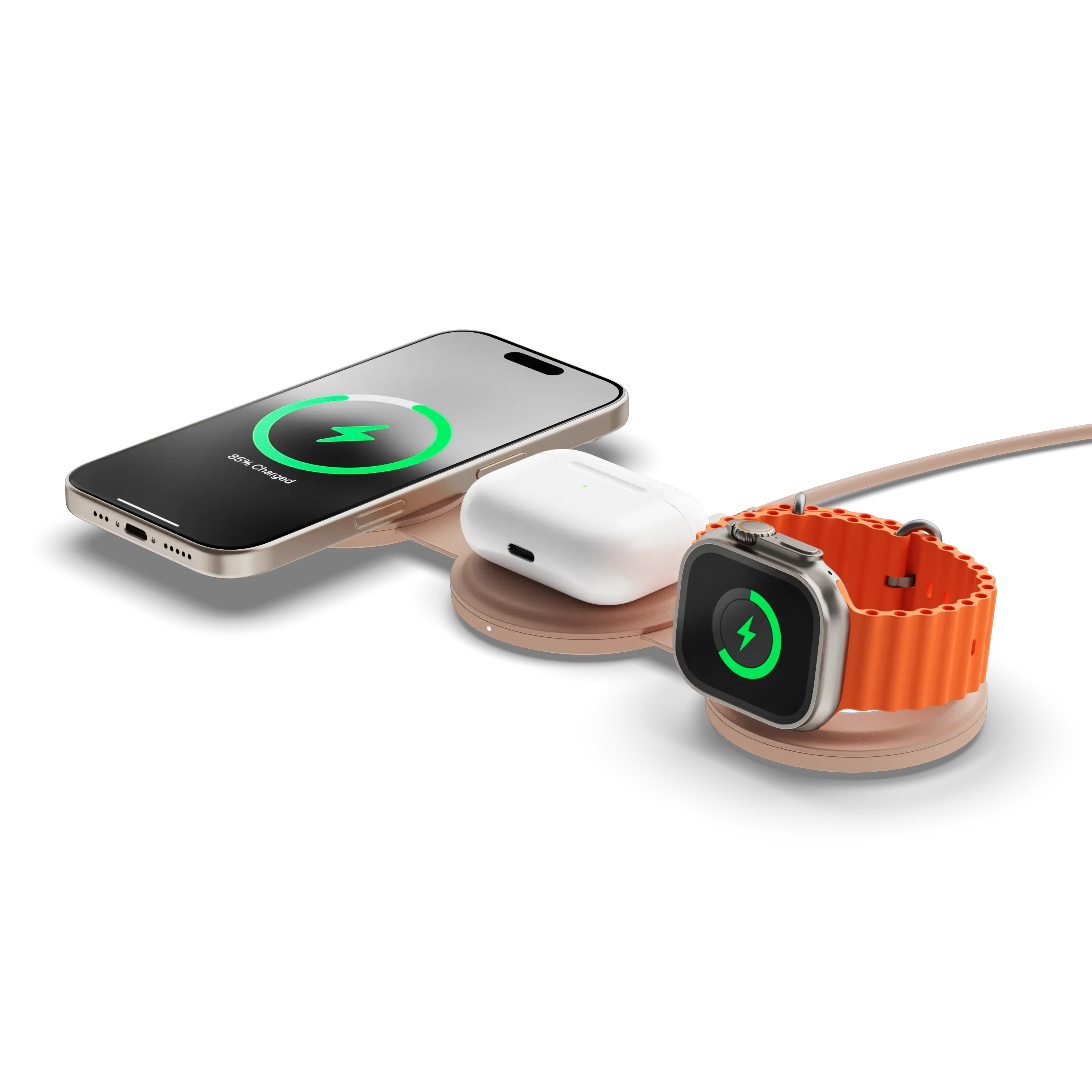 OntheGo™ 3-in-1 Charger