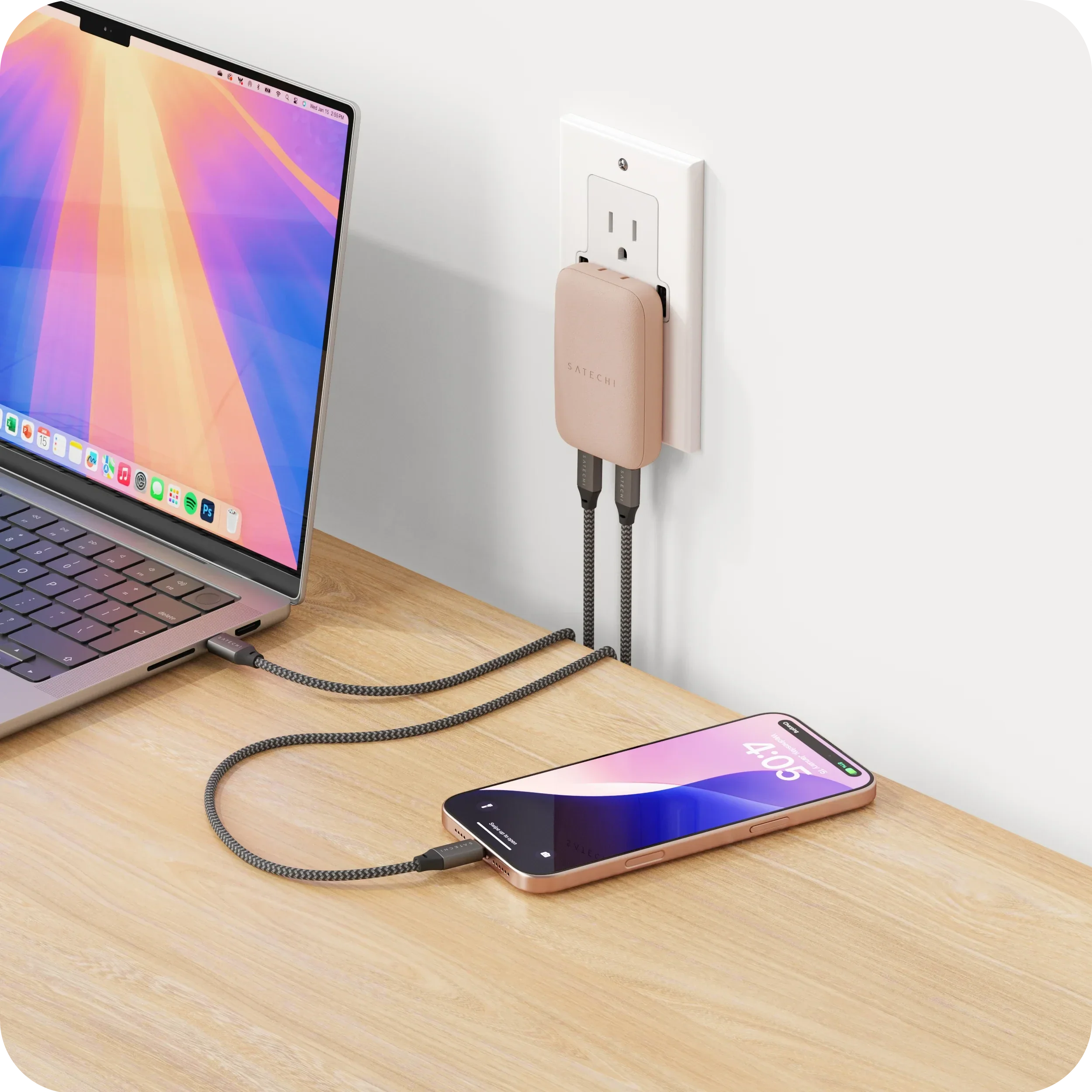 OntheGo™ 67W Slim Wall Charger
