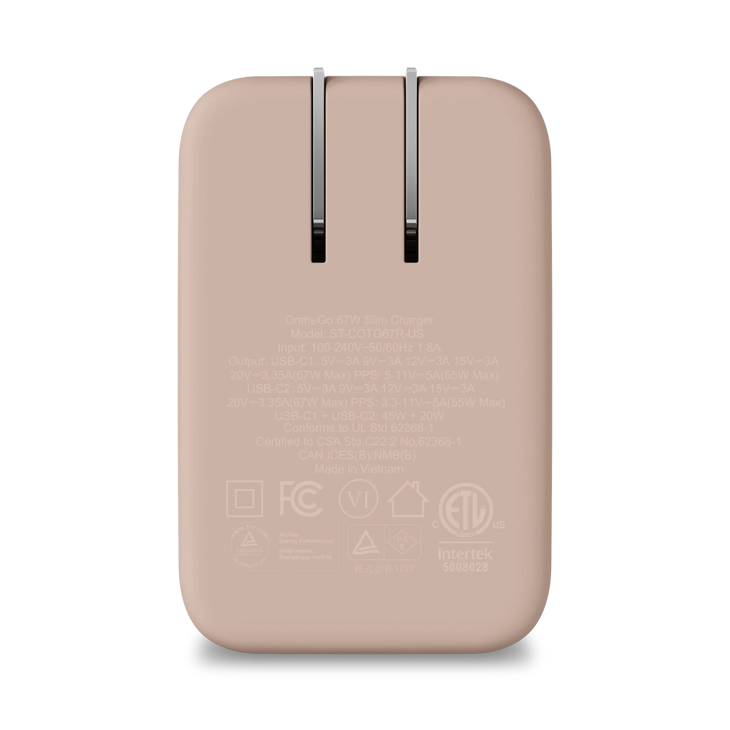 OntheGo™ 67W Slim Wall Charger