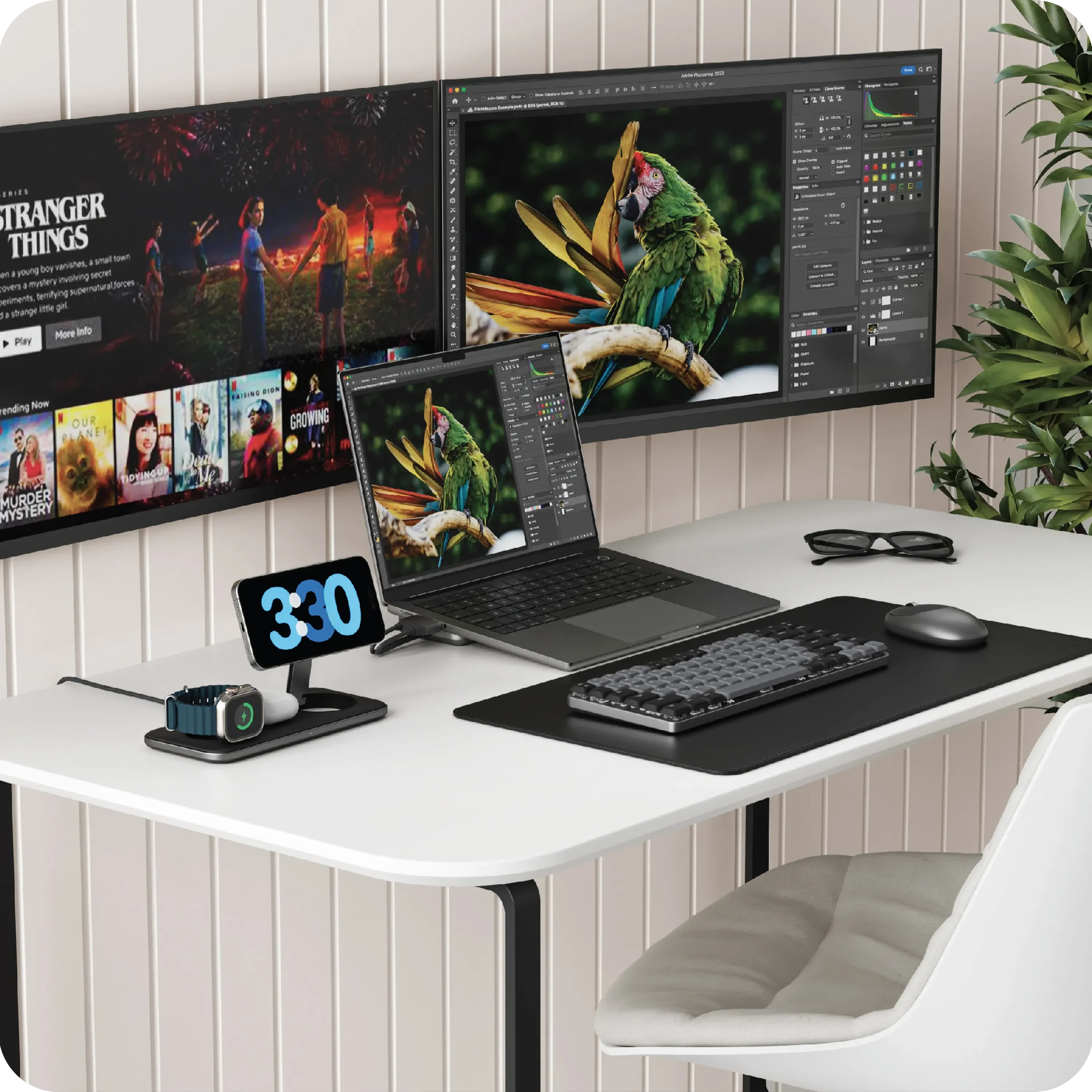 Qi2 Trio Wireless Charging Pad