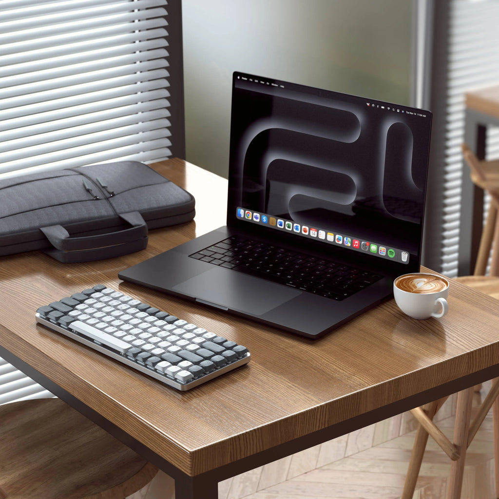 SM1 Slim Mechanical Backlit Bluetooth Keyboard