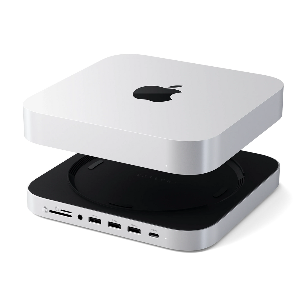 Stand & Hub For Mac Mini / Studio With NVMe SSD Enclosure