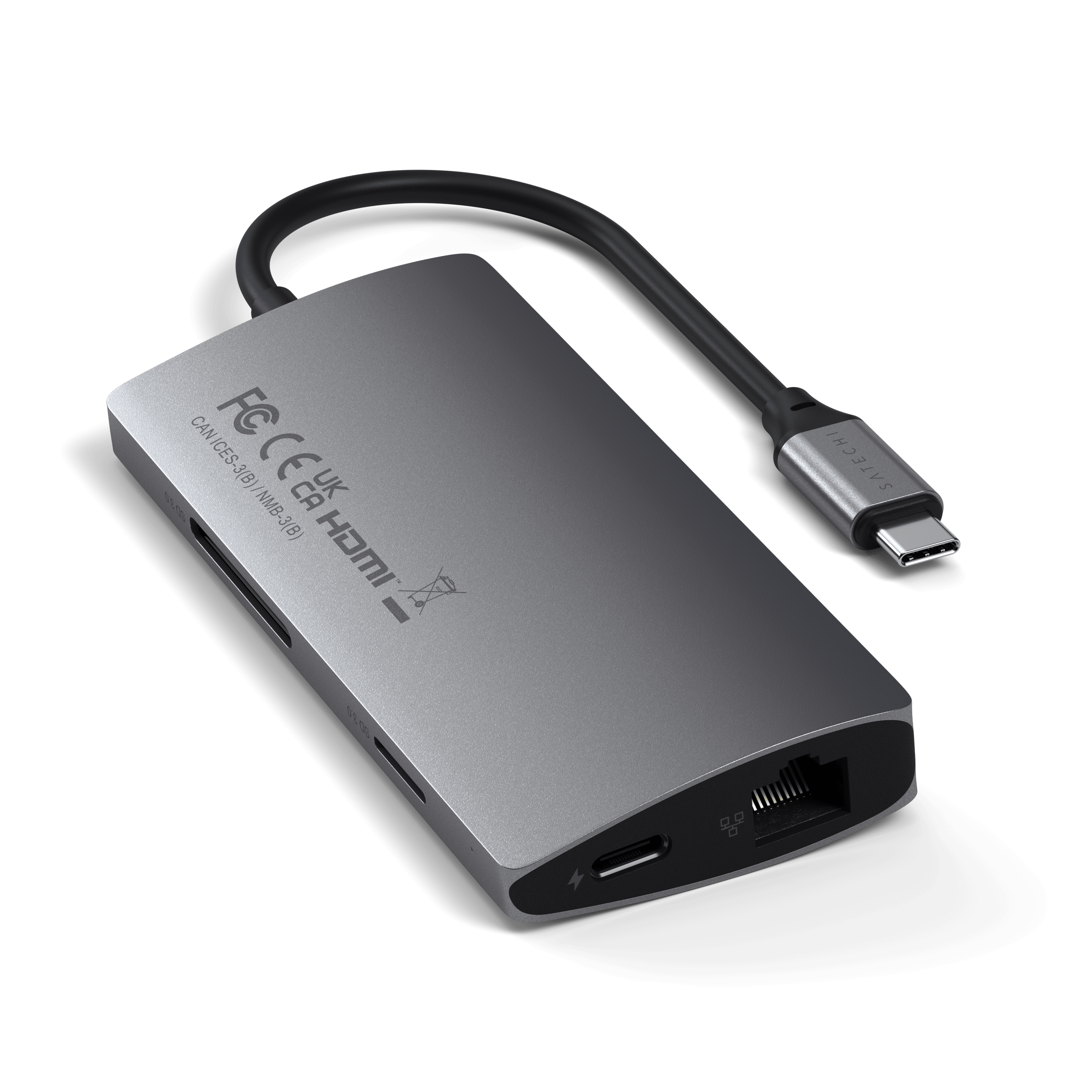 Type-C Multi-Port Adapter 4K with Ethernet V2