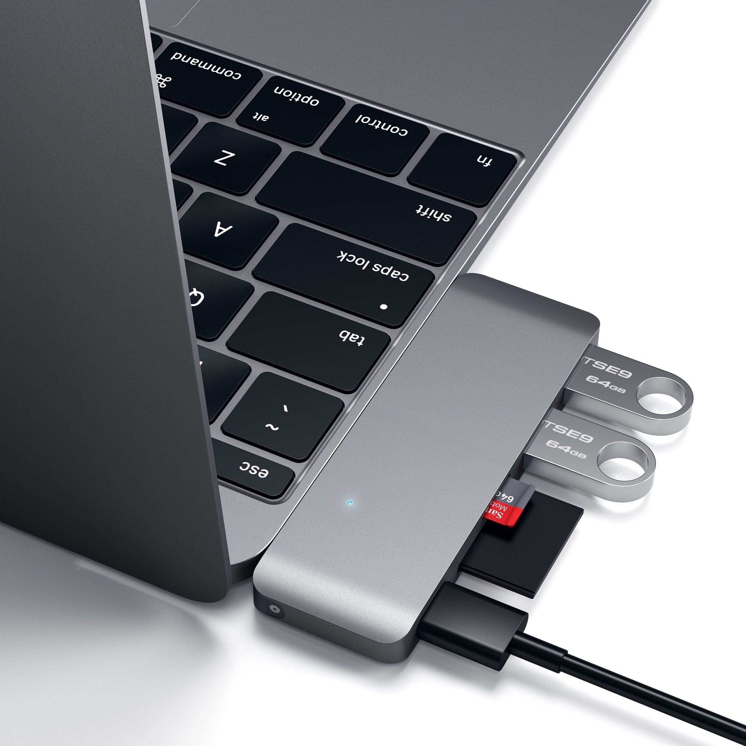 Type-C Pass-Through USB Hub