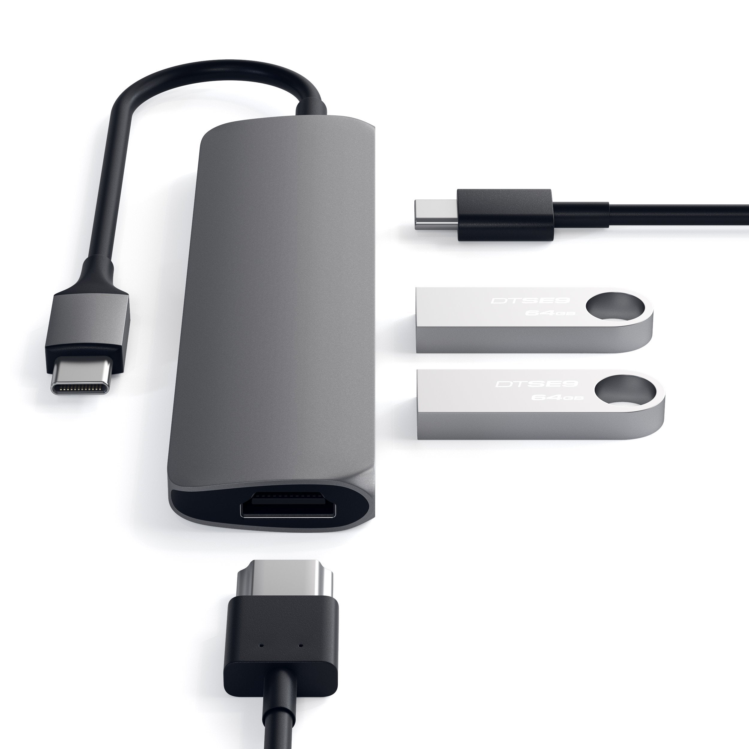 Type-C Slim Multi-Port Adapter 4K