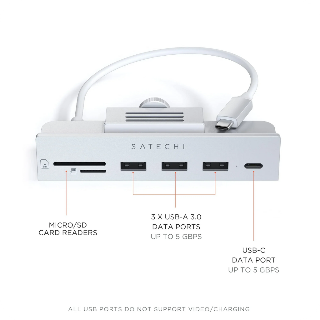 USB-C Clamp Hub for 24-inch iMac