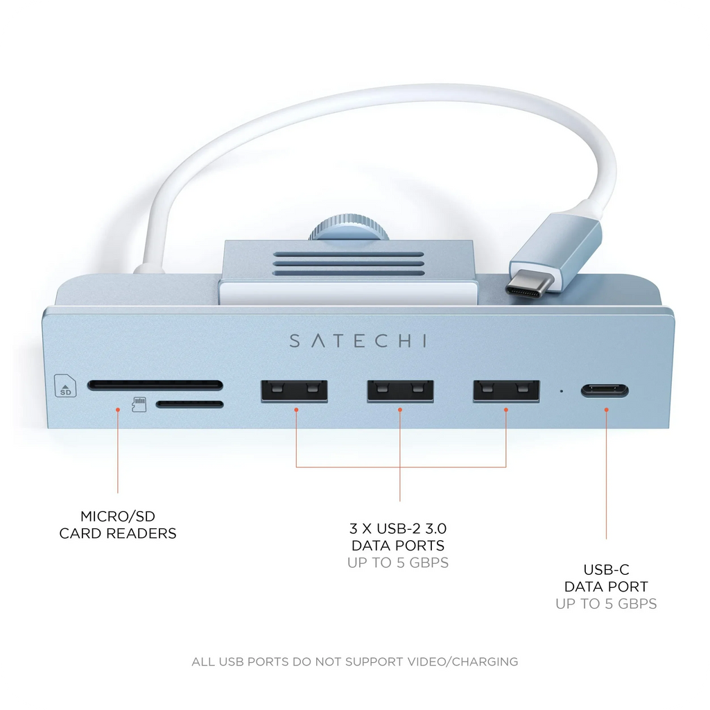USB-C Clamp Hub for 24-inch iMac
