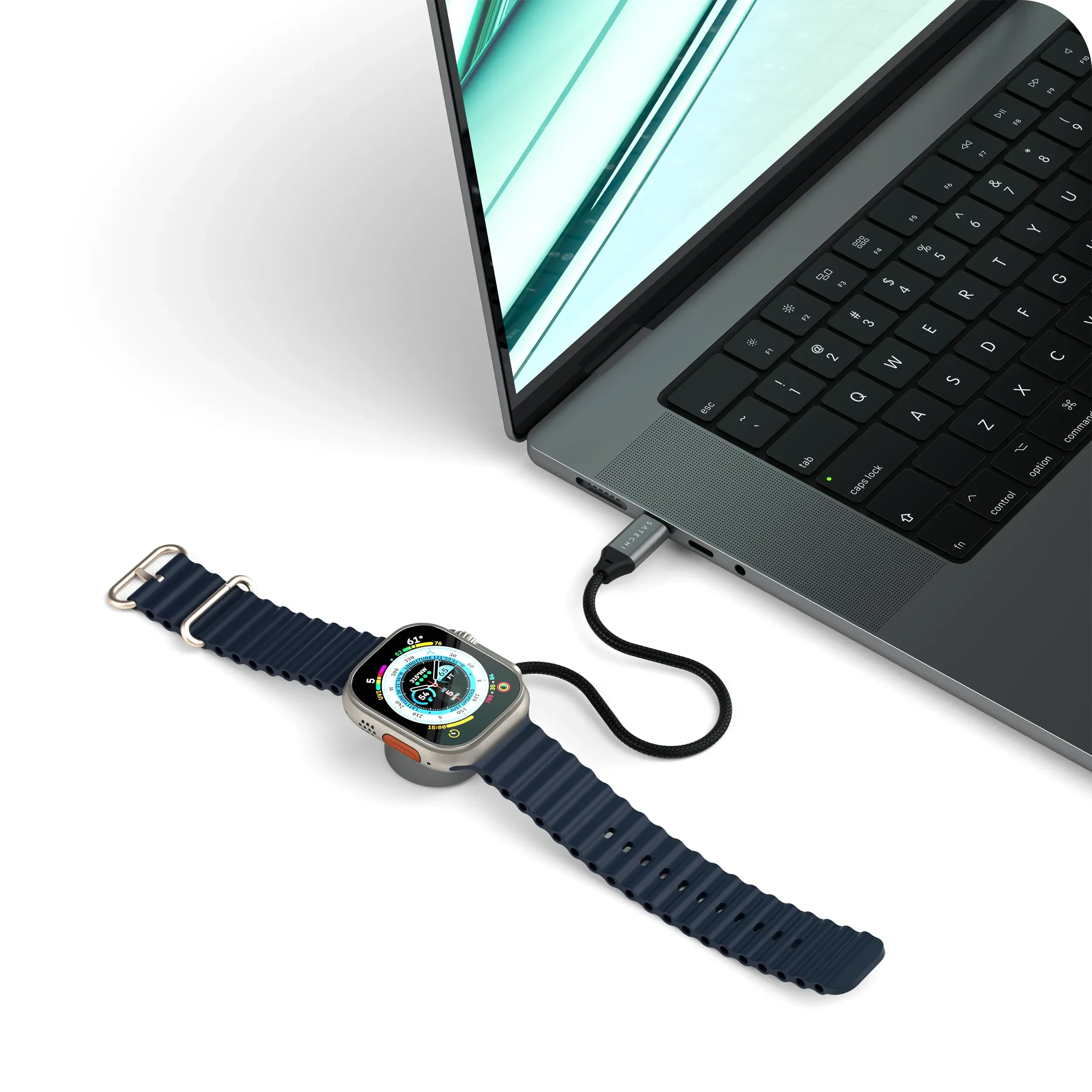 USB-C Fast Charging Cable for Apple Watch