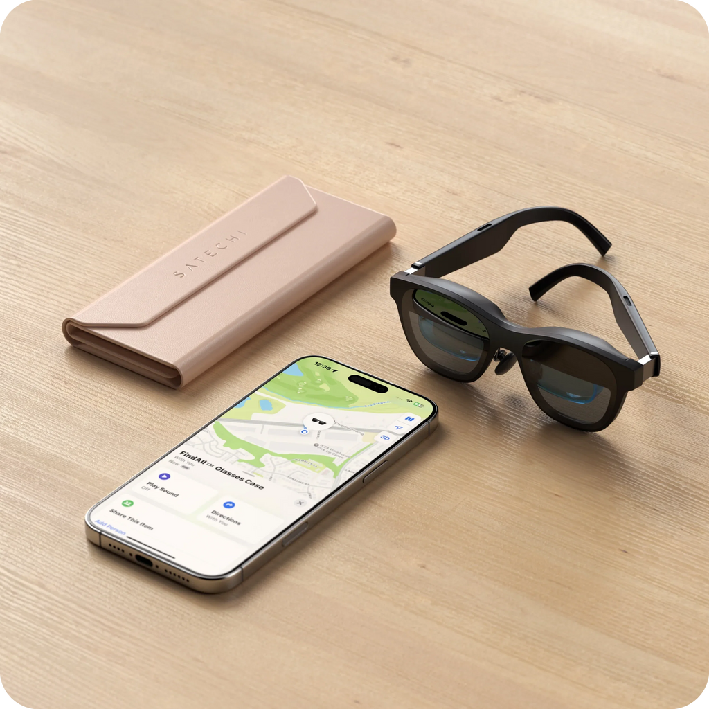 Vegan-Leather FindAll™ Glasses Case