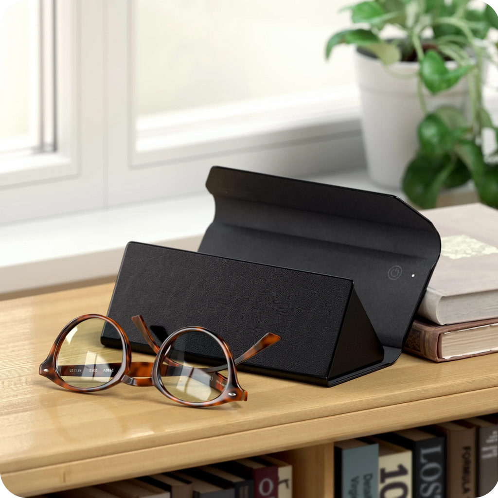 Vegan-Leather FindAll™ Glasses Case