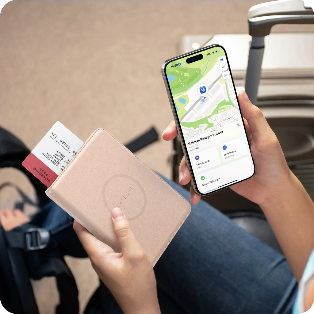 Vegan-Leather FindAll™ Passport Cover