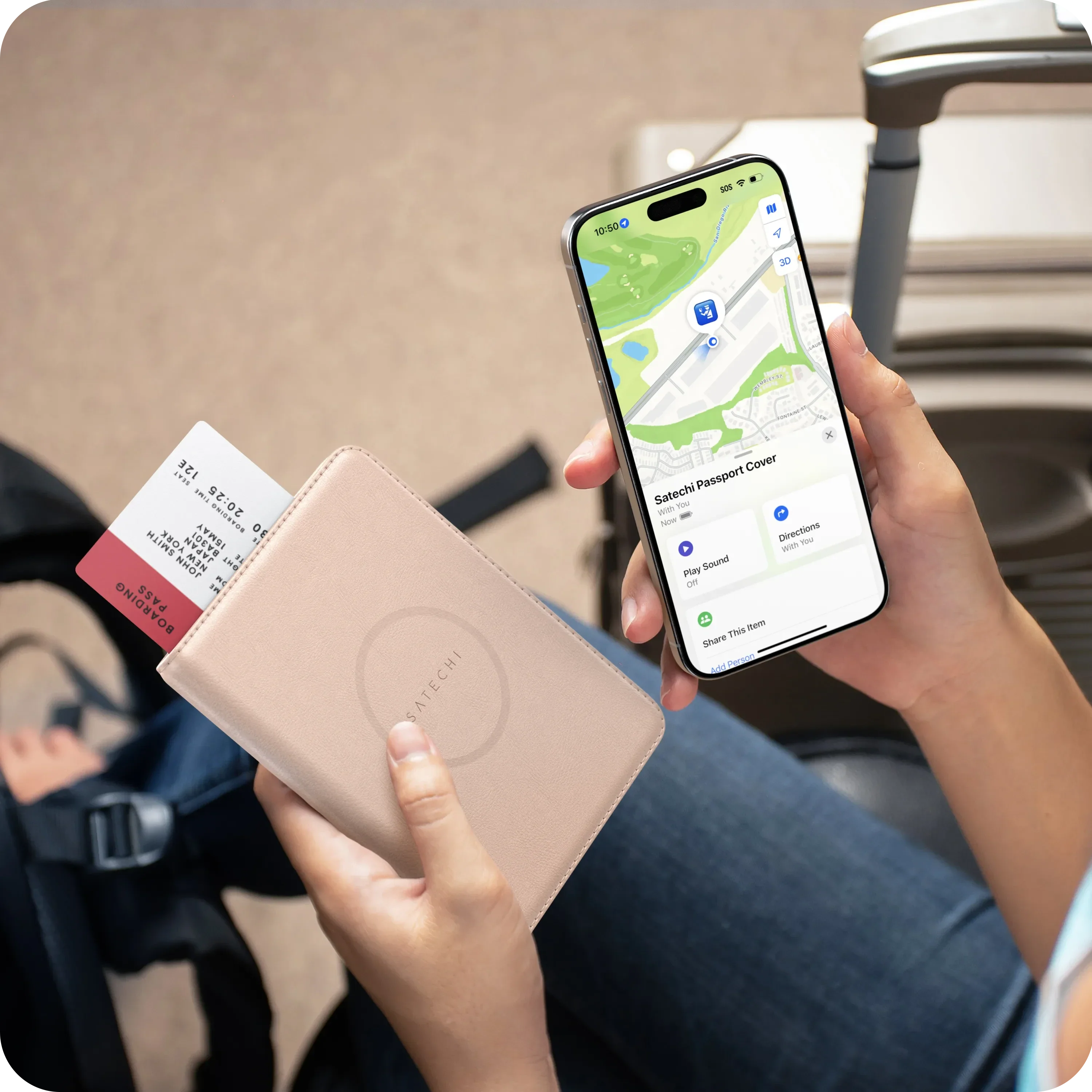 Vegan-Leather FindAll™ Passport Cover