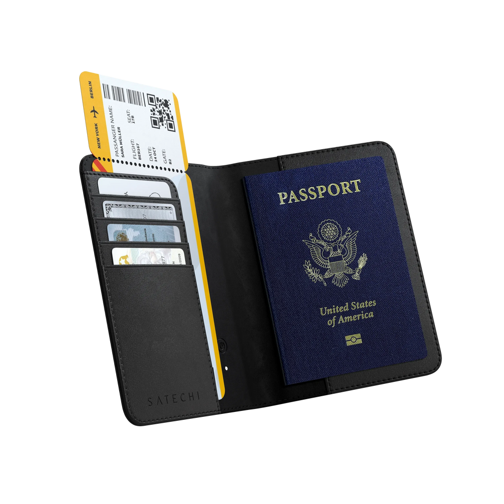 Vegan-Leather FindAll™ Passport Cover