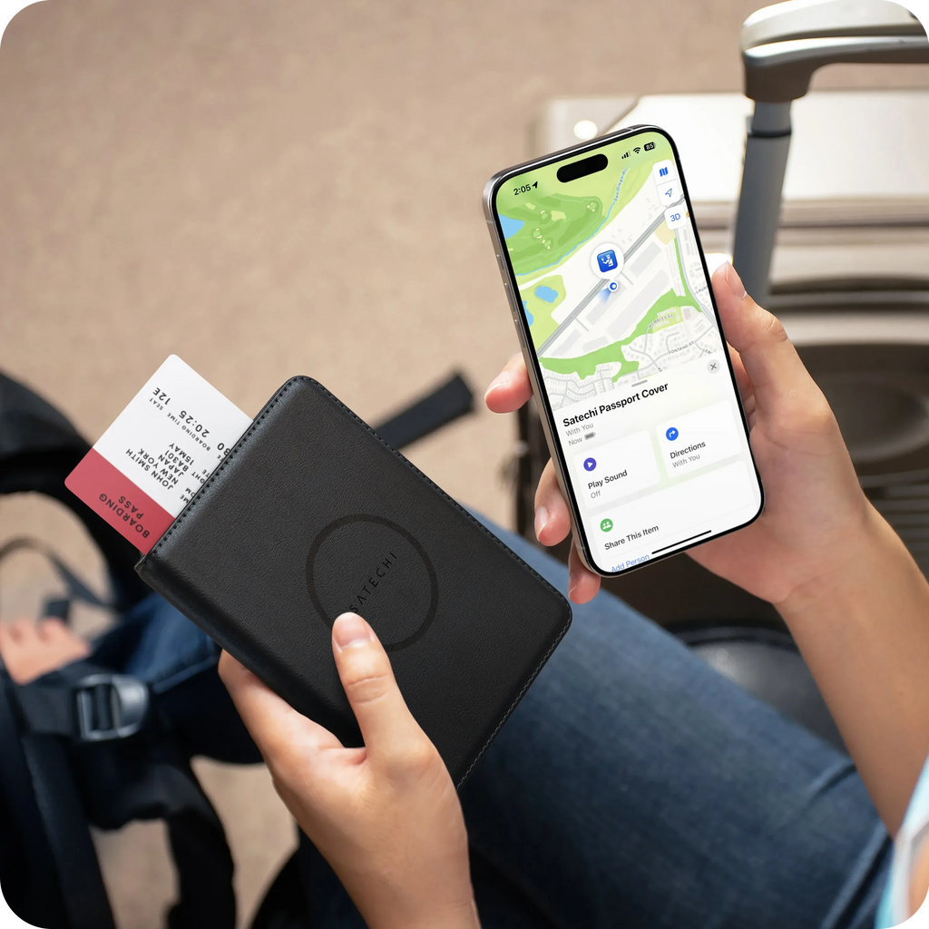Vegan-Leather FindAll™ Passport Cover