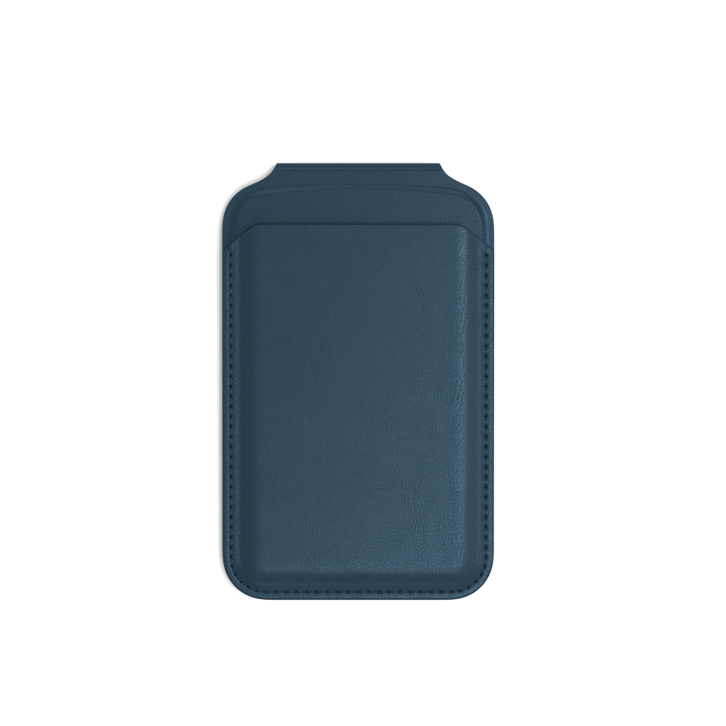 Vegan-Leather Magnetic Wallet Stand