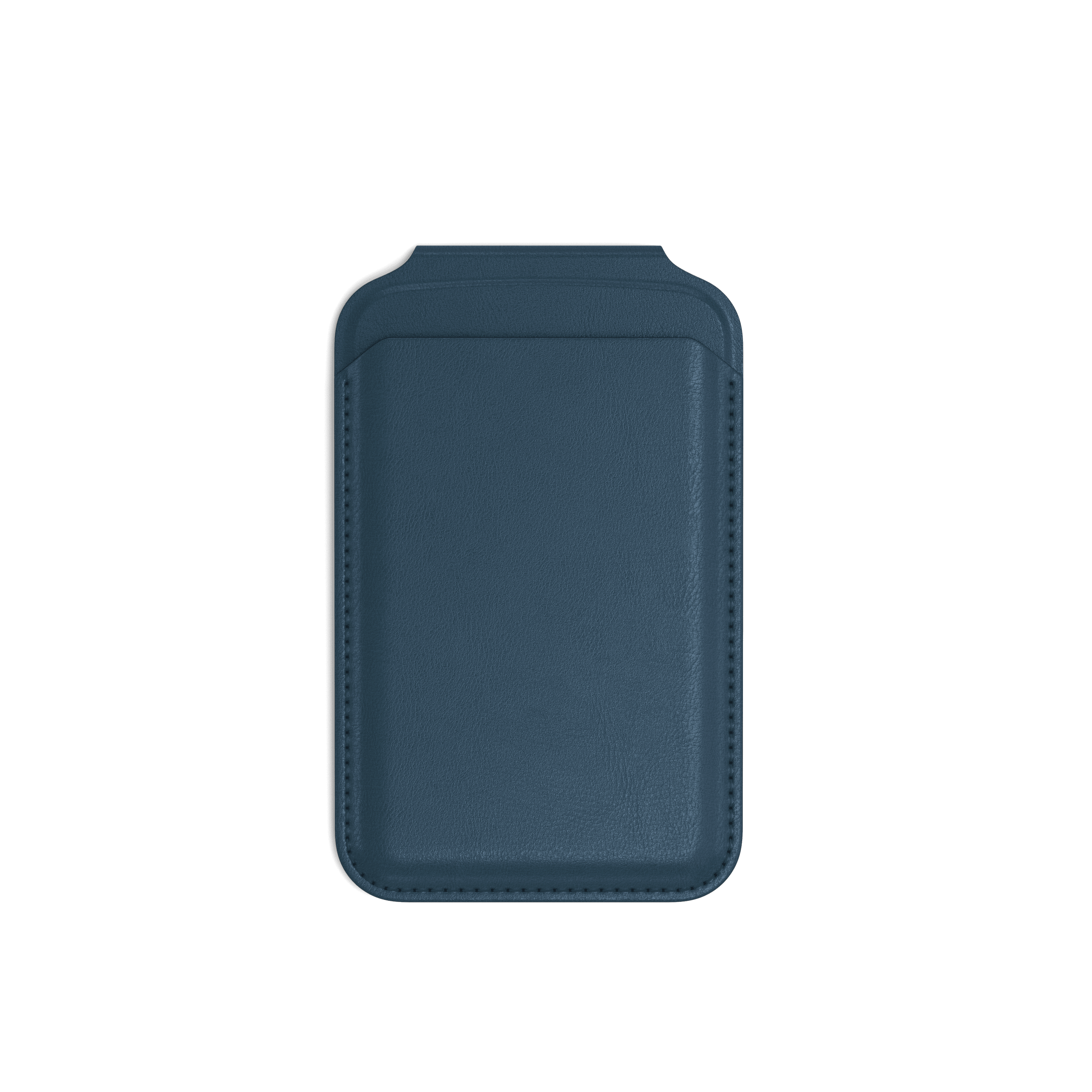 Vegan-Leather Magnetic Wallet Stand
