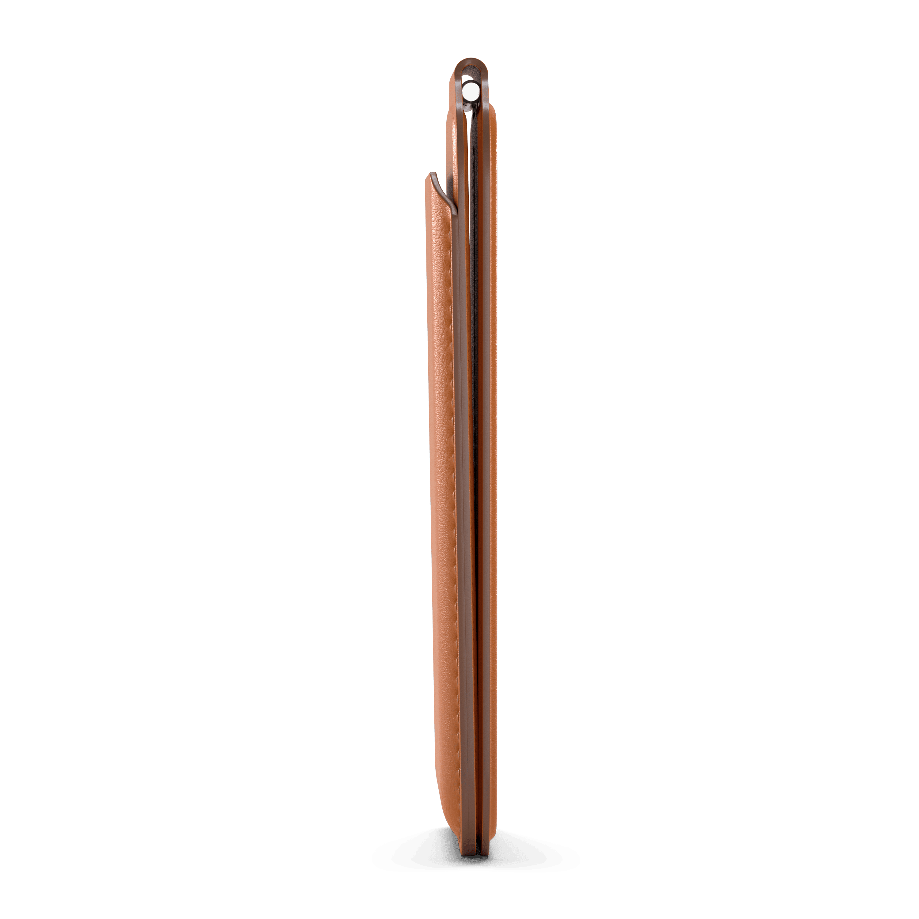 Vegan-Leather Magnetic Wallet Stand
