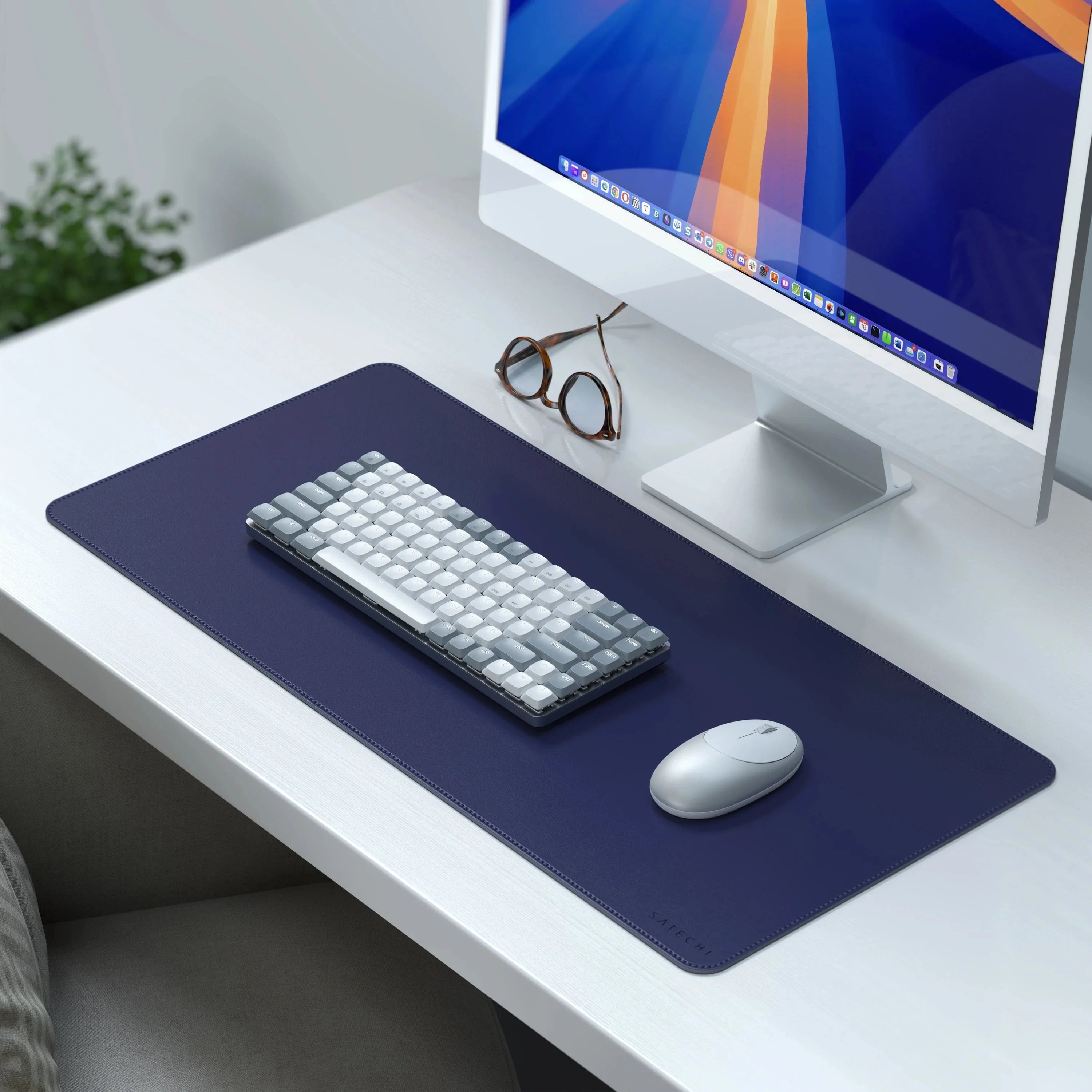 Vegan-Leather Premium Desk Mat